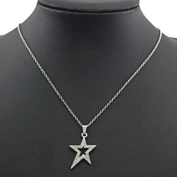Jewelry Crystal Star Necklace Size ONE SIZE - 5 Thumbnail