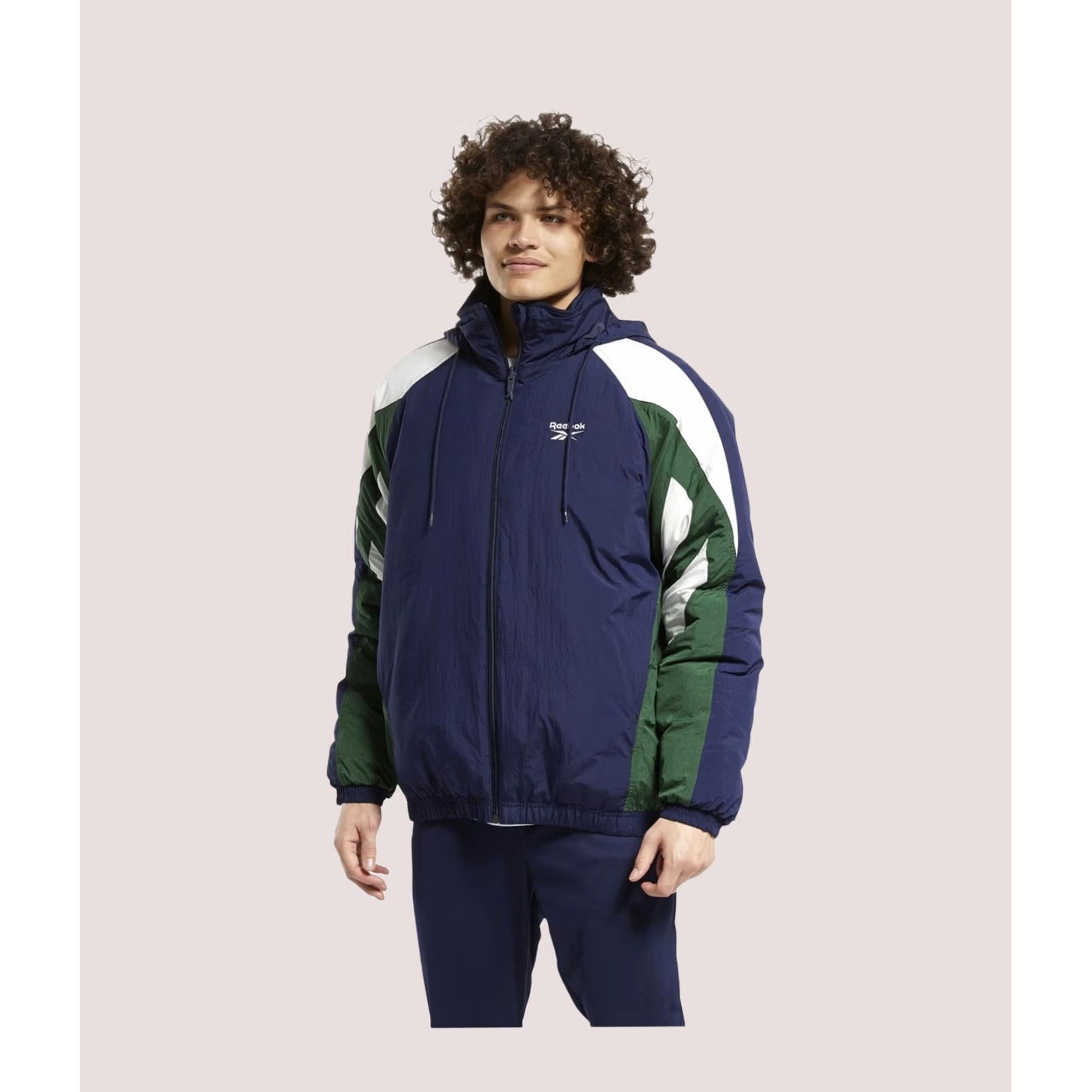 Reebok Reebok Mens Reversible Puff Jacket Blue Medium Size US M / EU 48-50 / 2 - 1 Thumbnail