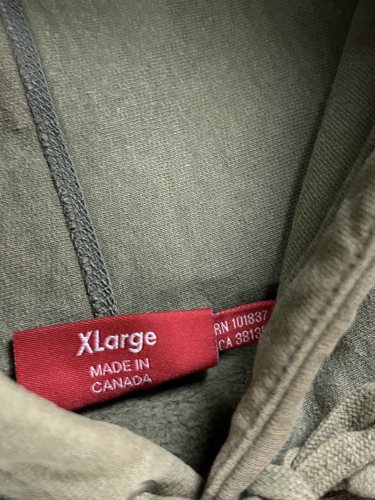 Supreme Supreme hoodie The Most Hooded light olive red big logo FW19 Size US XL / EU 56 / 4 - 5 Thumbnail