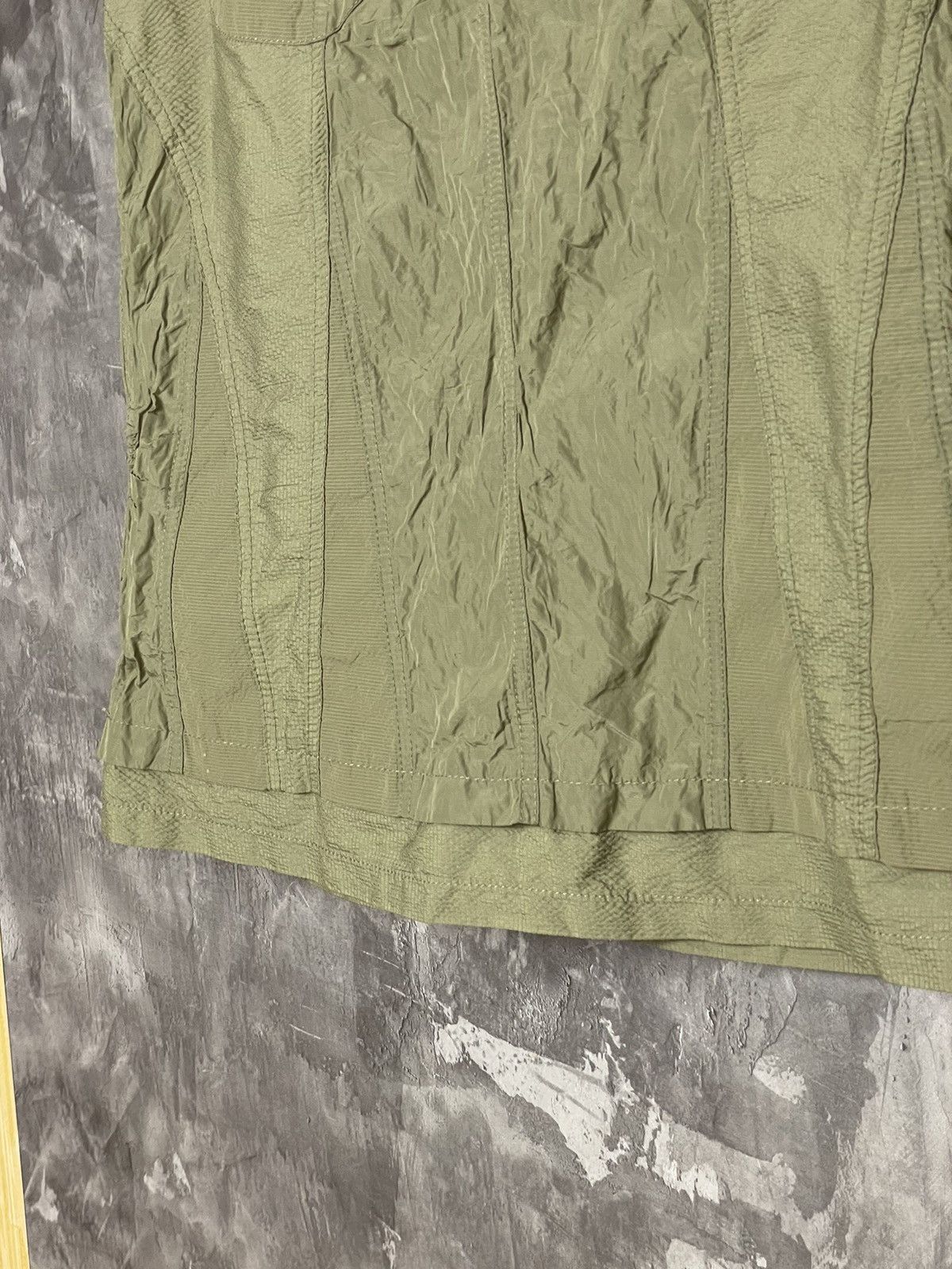 Japanese Brand × Vintage VINTAGE JAPANESE STYLE NYLON MID SKIRT Size 35" - 12 Thumbnail