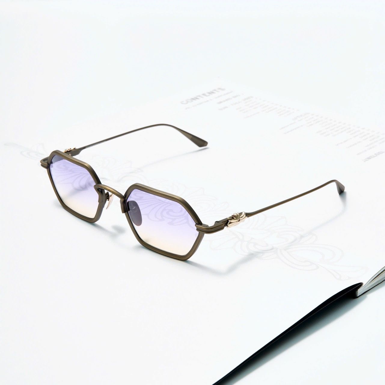 Chrome Hearts CHROME HEARTS DATASS SAND SUNGLASSES Size ONE SIZE - 1 Thumbnail