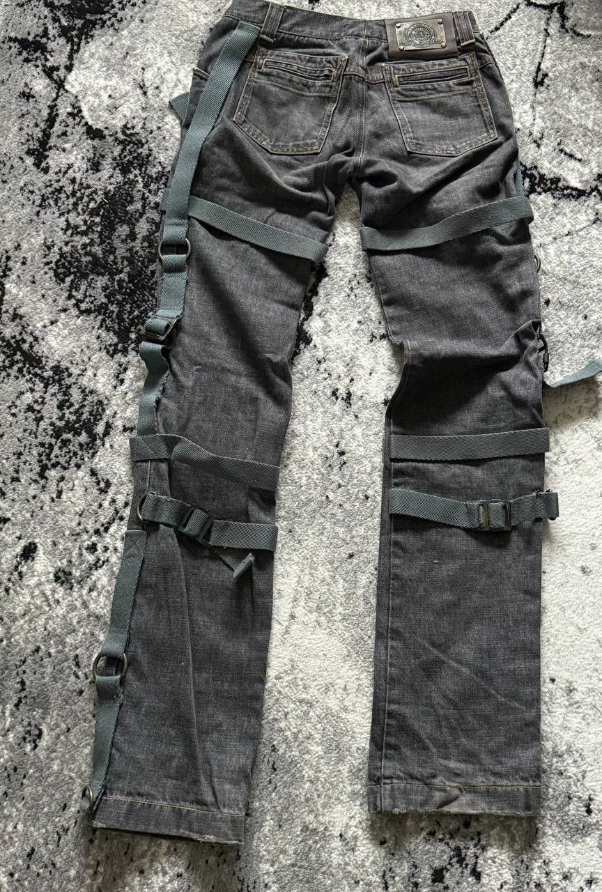 Dolce & Gabbana Dolce Gabbana Bondage jeans AW2003 Size US 29 - 2 Thumbnail