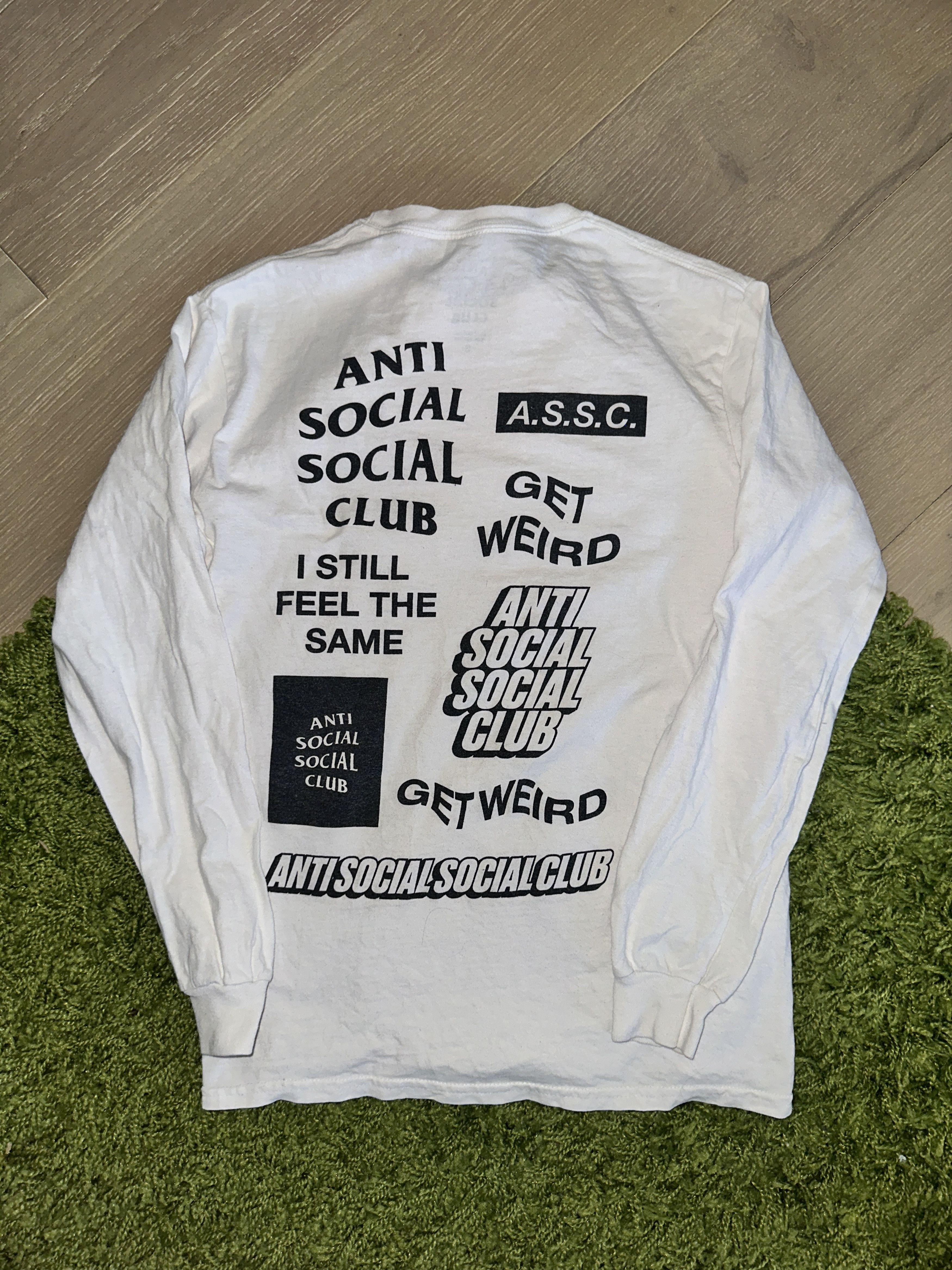 Anti Social Social Club Antisocial White tee Size US S / EU 44-46 / 1 - 7 Thumbnail