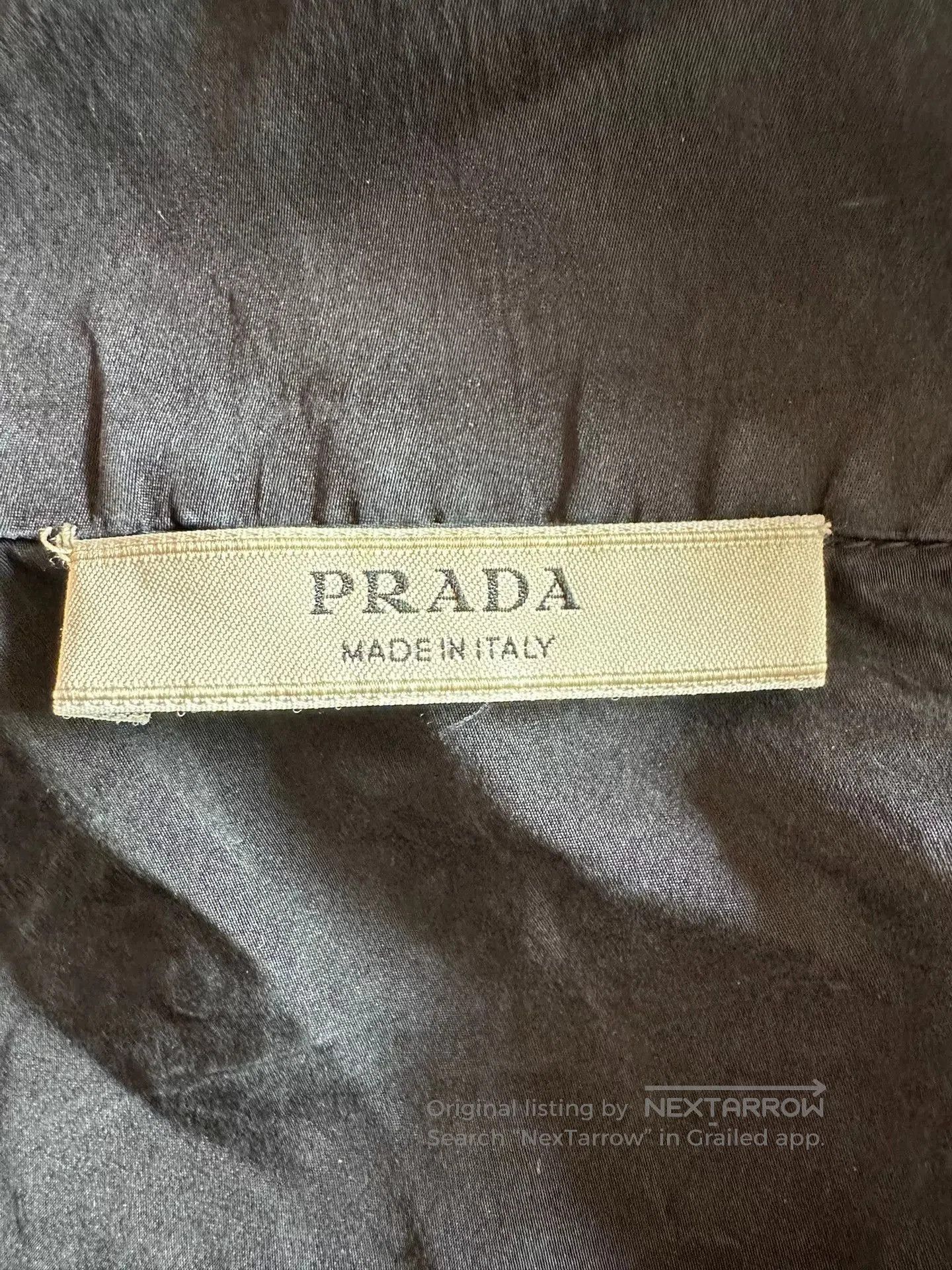 Prada Prada Women's Black Zip Jacket. Size M / US 6-8 / IT 42-44 - 5 Thumbnail