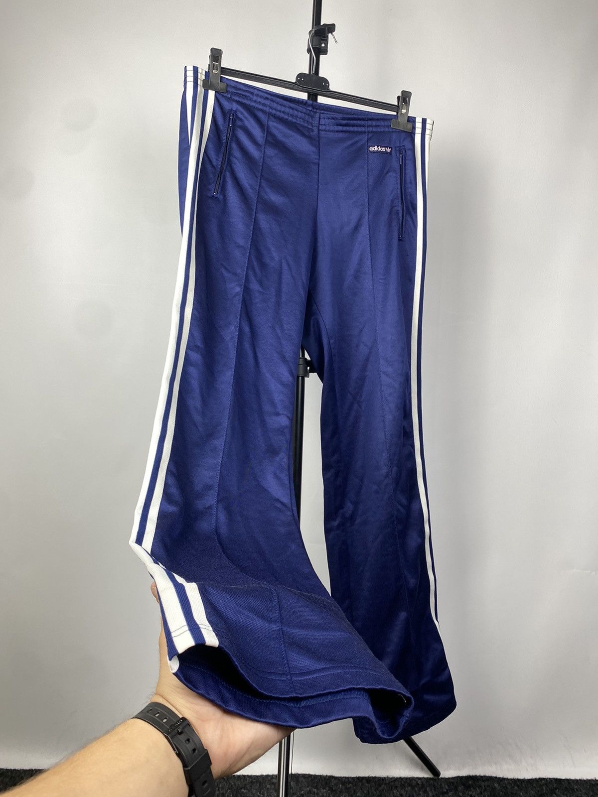 Adidas × Vintage VTG 80s Adidas Original Special Run Track Pants Baggy Size US 34 / EU 50 - 7 Thumbnail