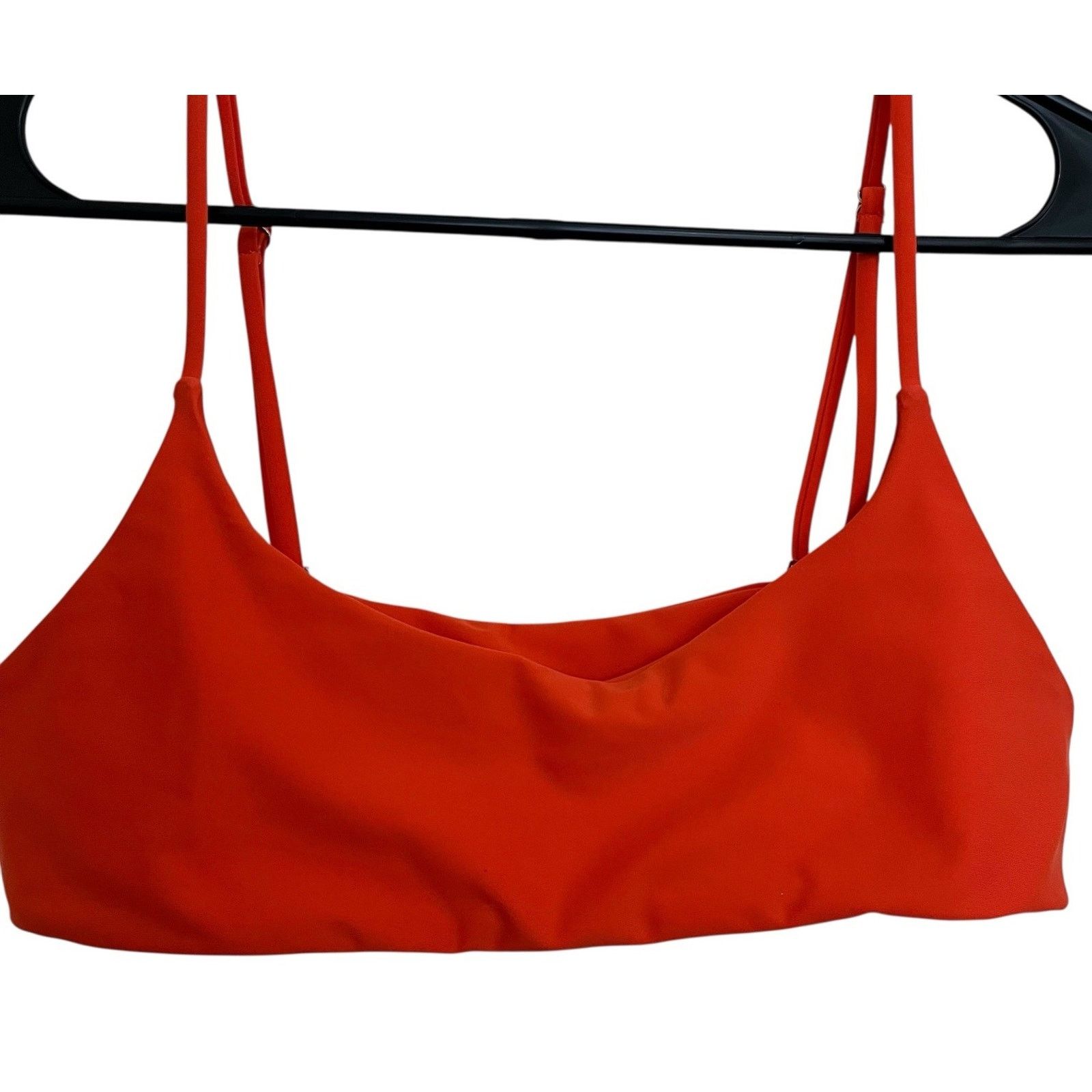 Shein SHEIN | Bright Orange Bikini Swim Top XL Size XL / US 12-14 / IT 48-50 - 2 Thumbnail