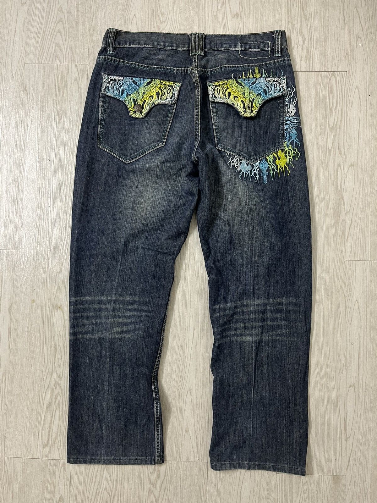 Ecko Unltd. × JNCO Vintage Y2K Most official Seven Jeans Size US 34 / EU 50 - 1 Thumbnail