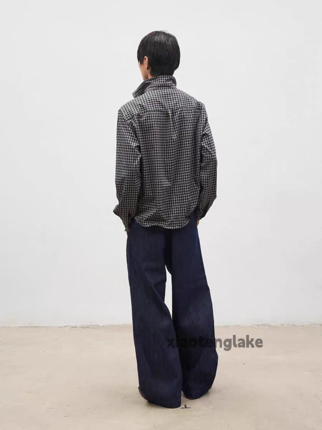 Japanese Brand ltx vintage loose baggy pleated yuppie punk jeans Size US 35 - 4 Thumbnail