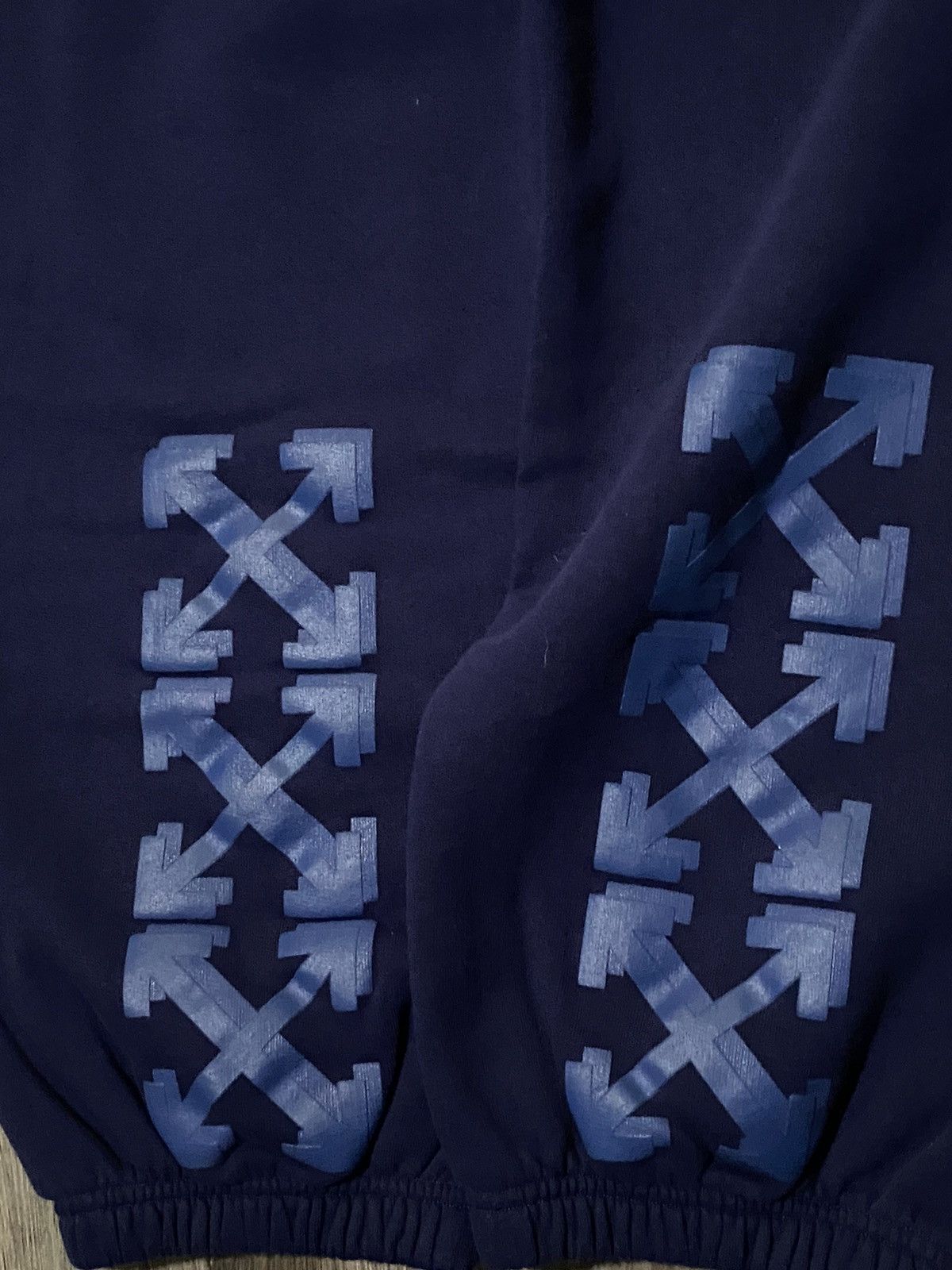 Off-White OFF-WHITE Sweatpants Blue Size US 32 / EU 48 - 6 Thumbnail