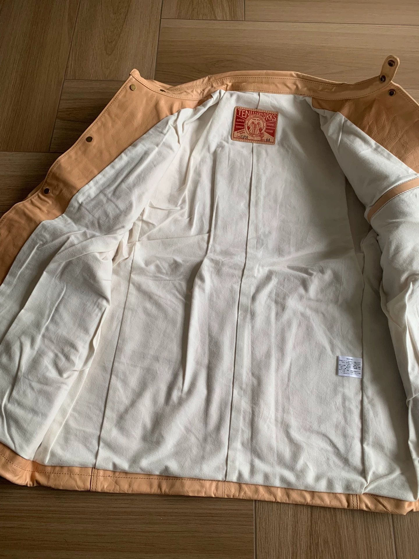 Other Tenjin Works New Tochigi Calfskin Coach Jacket Size 44 Size US S / EU 44-46 / 1 - 4 Thumbnail