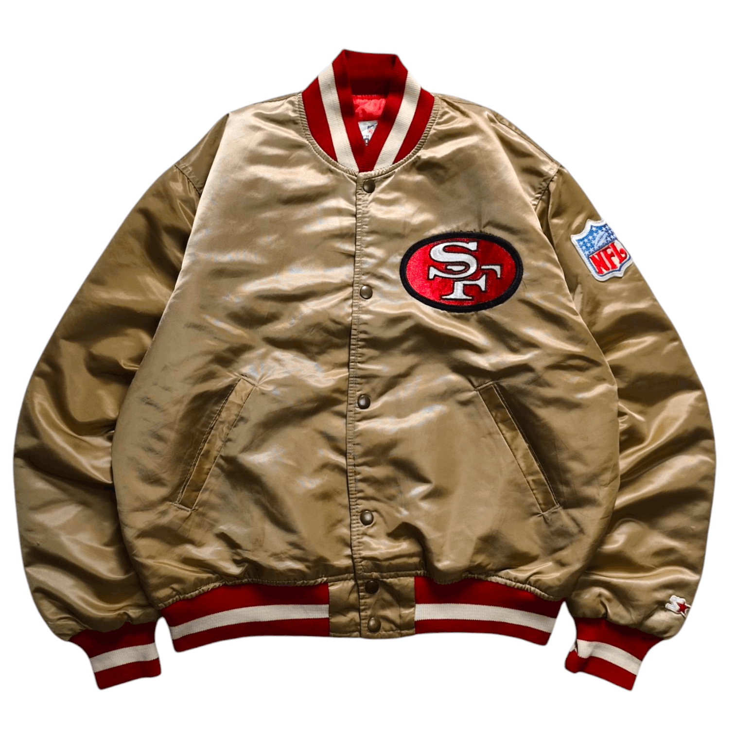 Vintage 80S Starter NFL San Francisco 49ers Varsity Jacket