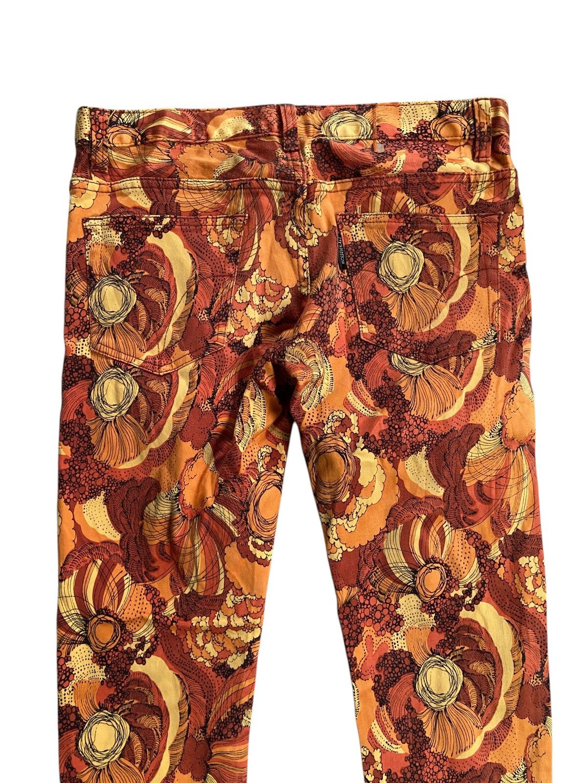 Hysteric Glamour HYSTERIC GLAMOUR FLOWERS FLARED STRETCH PANTS Size 30" / US 8 / IT 44 - 13 Thumbnail
