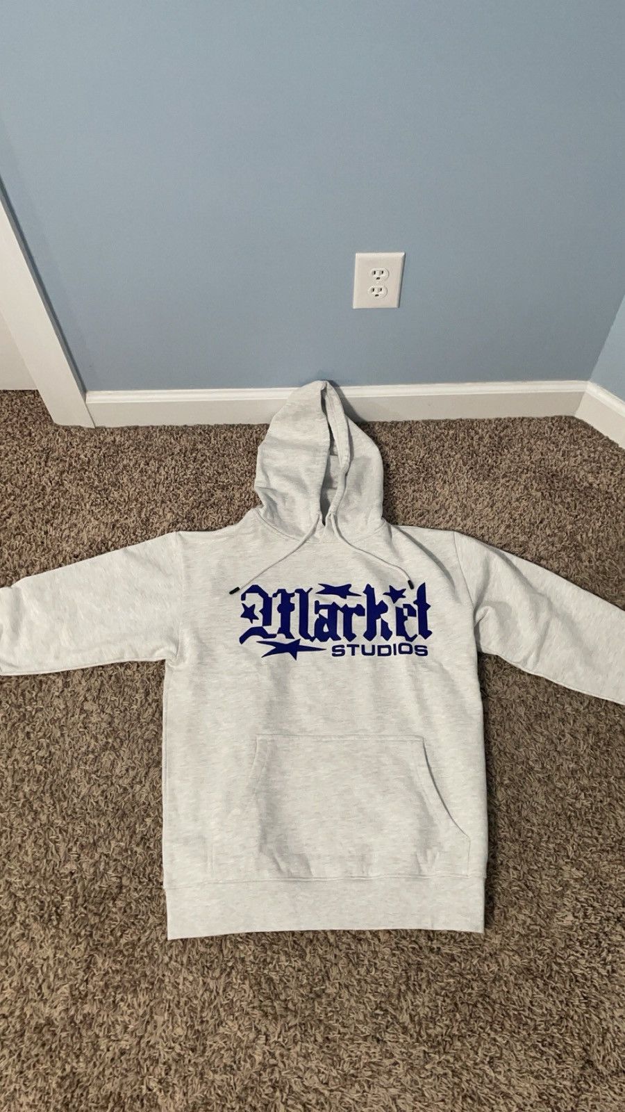 Market Market Studios Purple Pixelated Logo Hoodie Size US L / EU 52-54 / 3 - 2 Thumbnail
