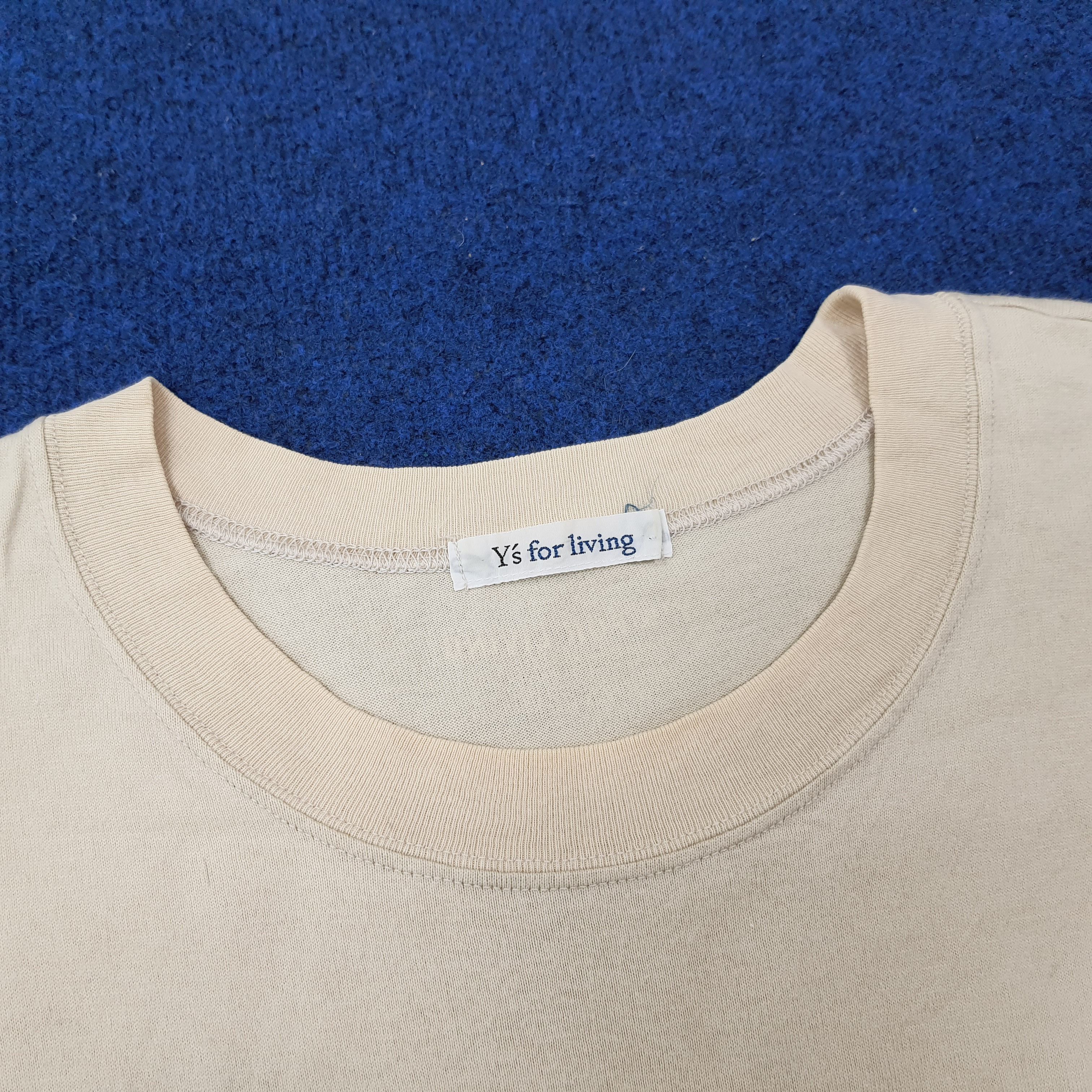 Yohji Yamamoto Vintage Y's for living by Yohji Yamamoto Tshirt C239N27 Size US L / EU 52-54 / 3 - 4 Thumbnail