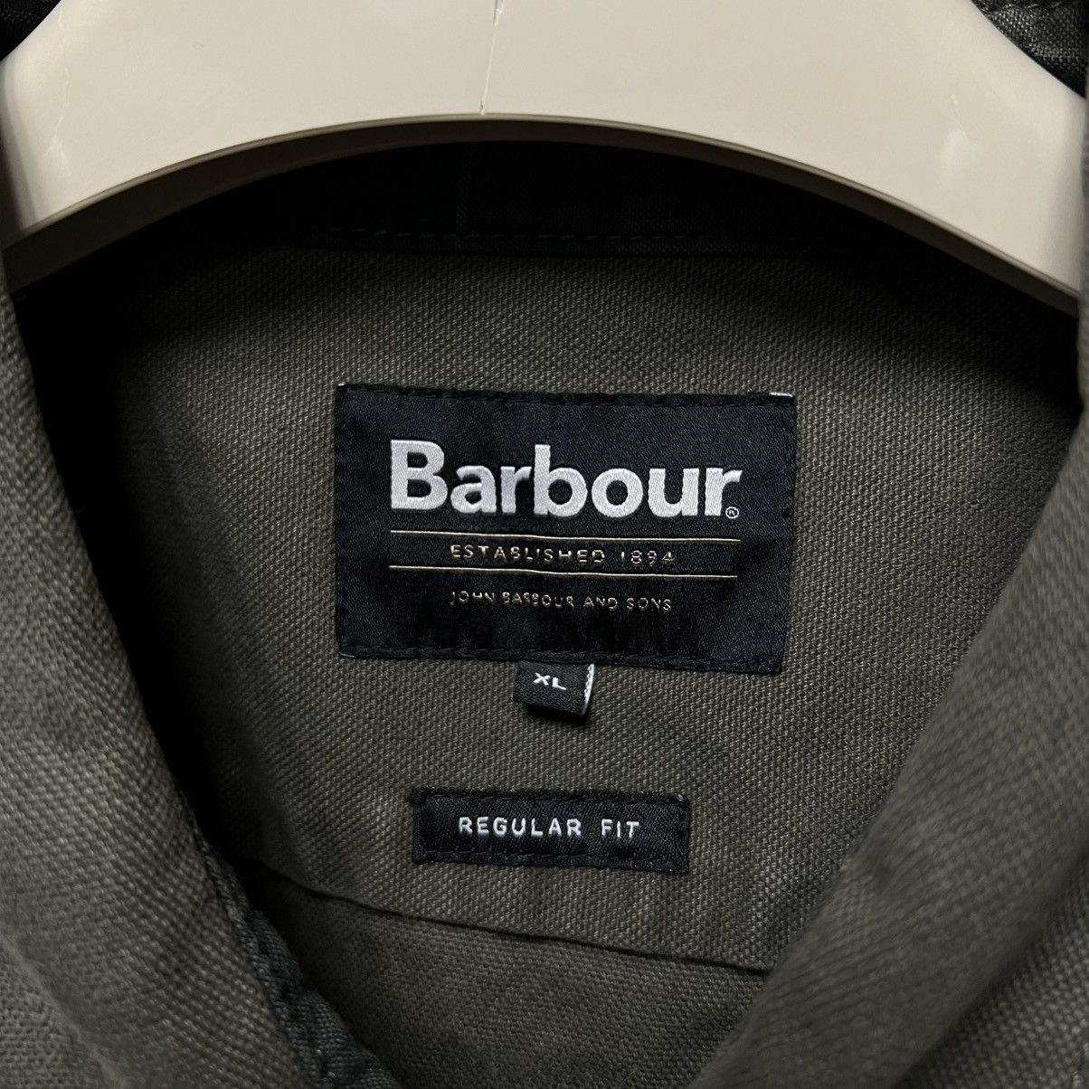 Barbour Barbour Lingfield Canvas Overshirt Garment Dye Jacket SS25 Size US XL / EU 56 / 4 - 9 Thumbnail