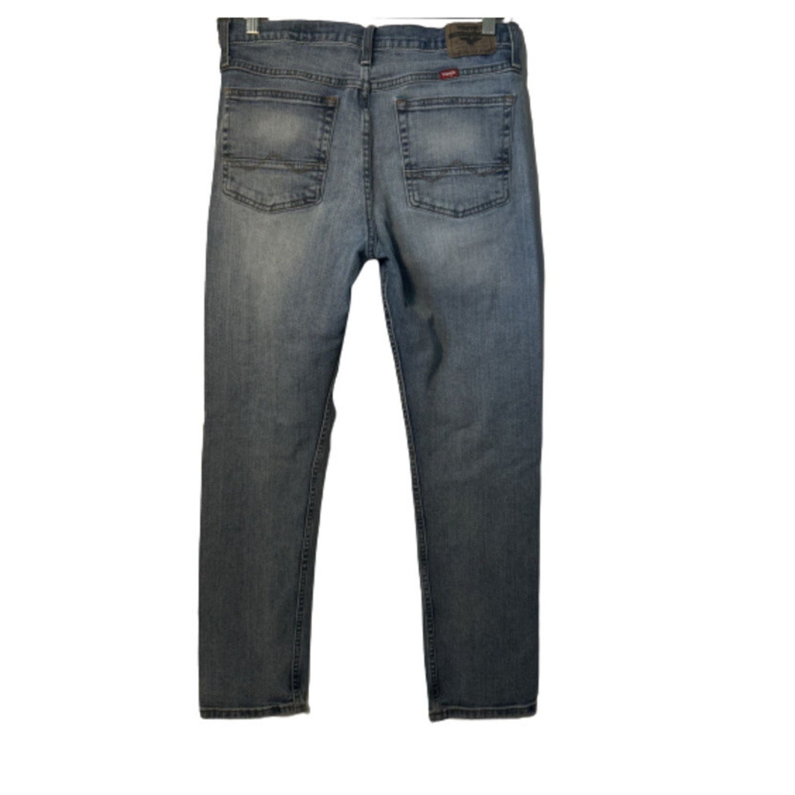 Wrangler Wrangler Jeans Tapered Blue Regular Stretch Western Denim Size US 30 / EU 46 - 1 Thumbnail