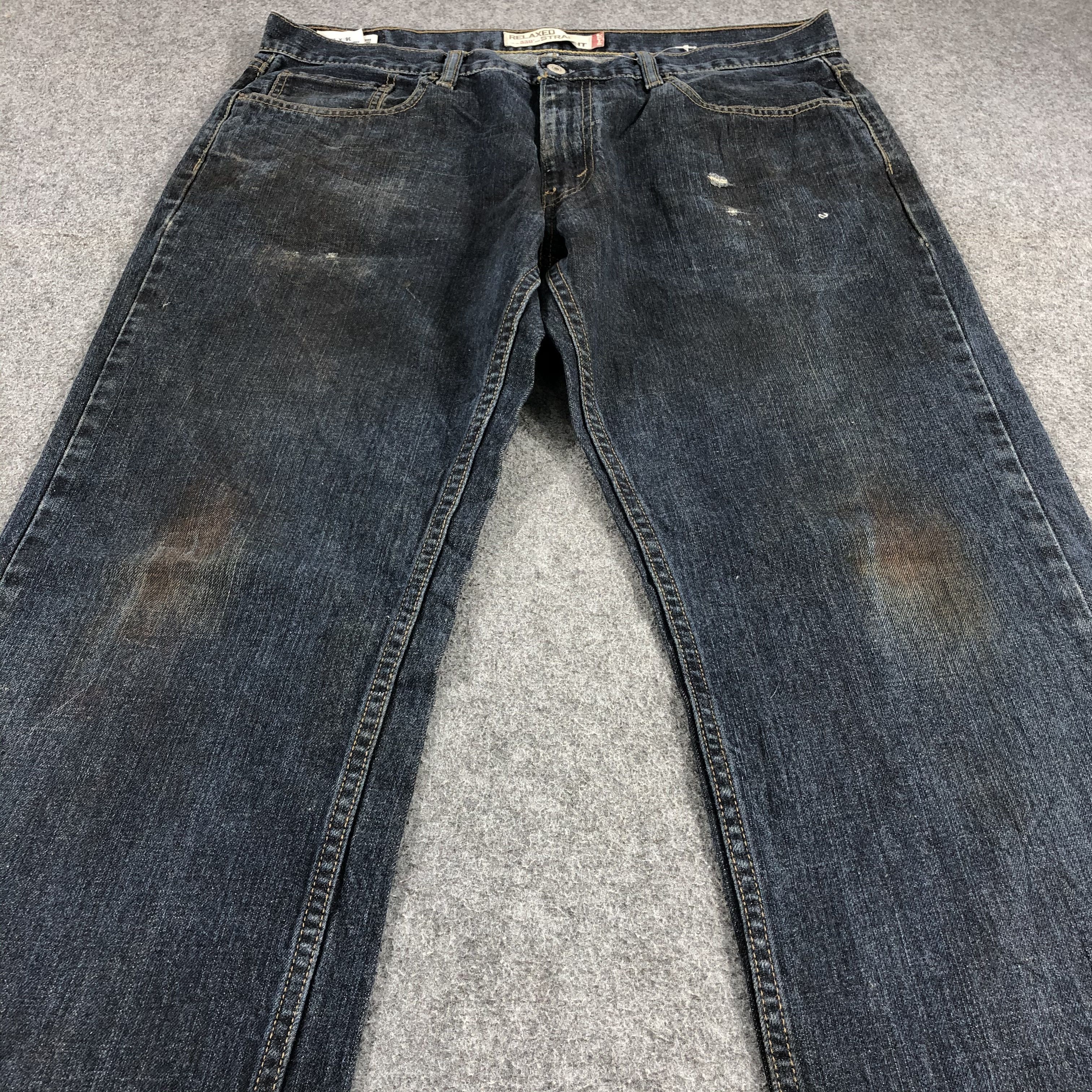 Levi's Vintage Levis 559 Jeans Straight Denim KJ552 Size US 36 / EU 52 - 3 Thumbnail