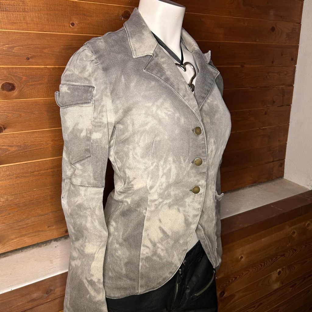 Grunge Denim Jacket Punk 90s 80s