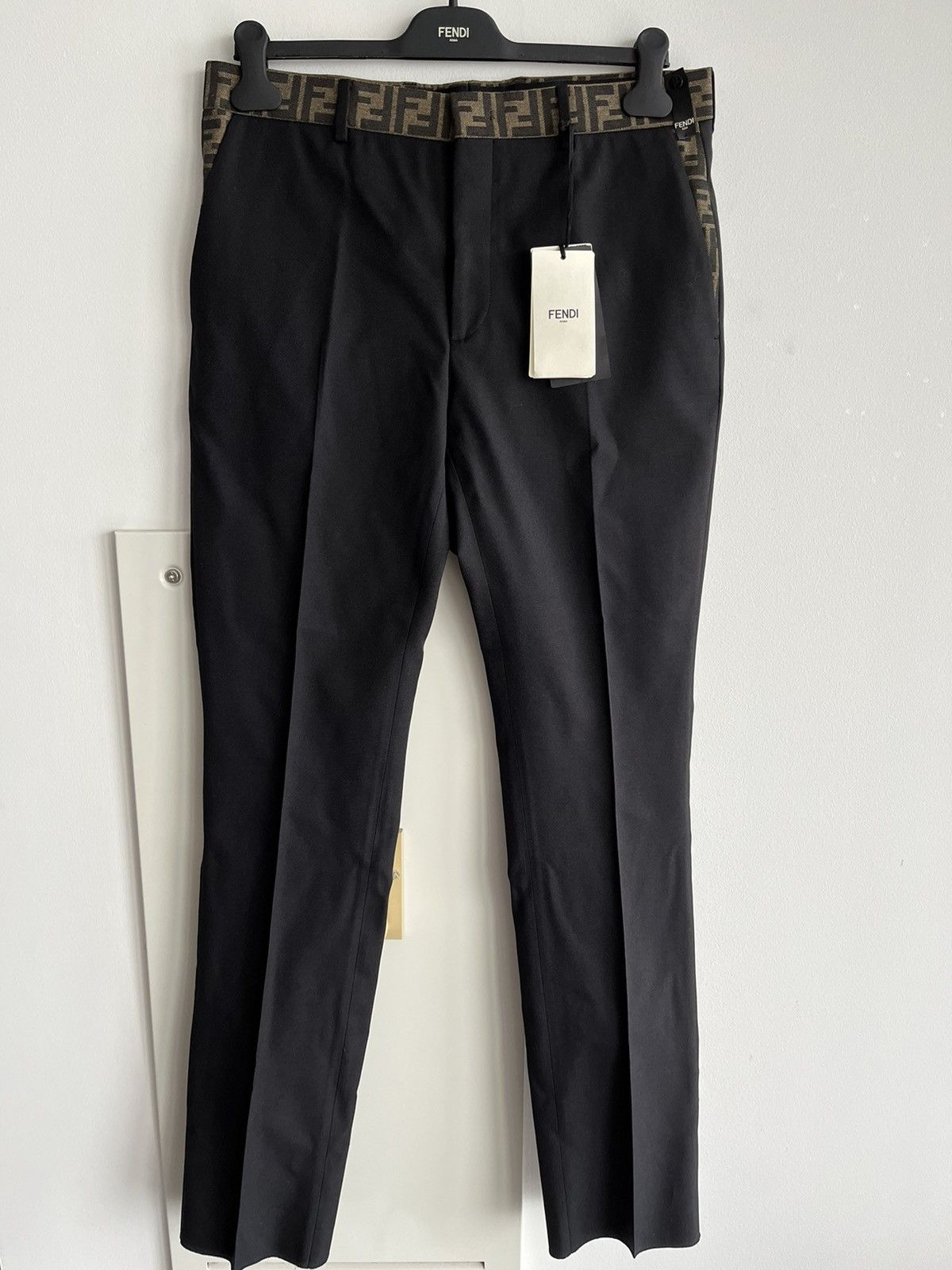 Fendi Fendi Super Runway FF Logo Pant Brand New Limited Edition Size US 29 - 5 Thumbnail