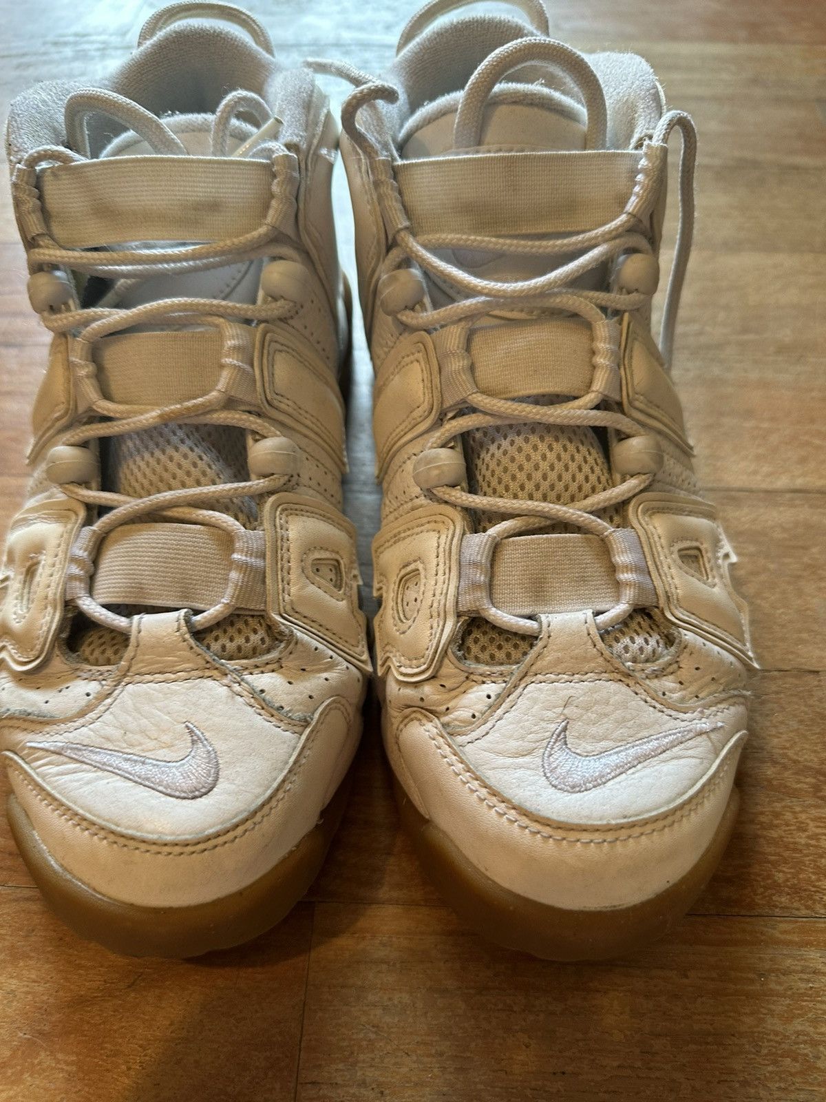 Nike 2016 Air More Uptempo 'White Gum' Size US 7.5 / EU 40-41 - 3 Thumbnail