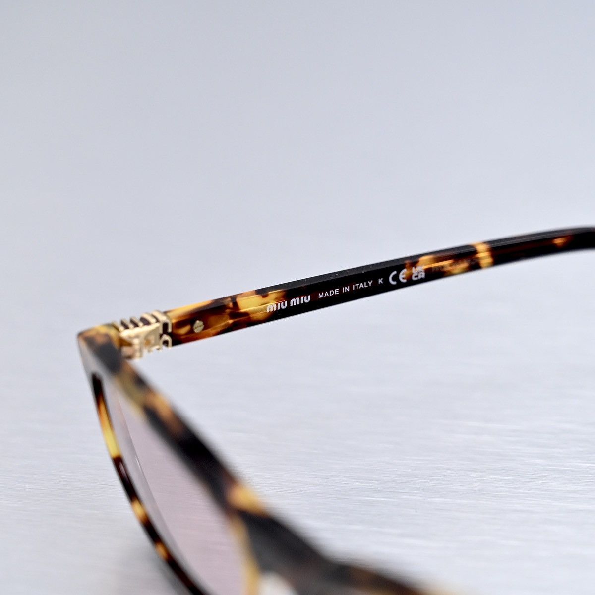 Miu Miu MIU MIU 0MU A06S 14L4I0 SUNGLASSES Size ONE SIZE - 4 Thumbnail