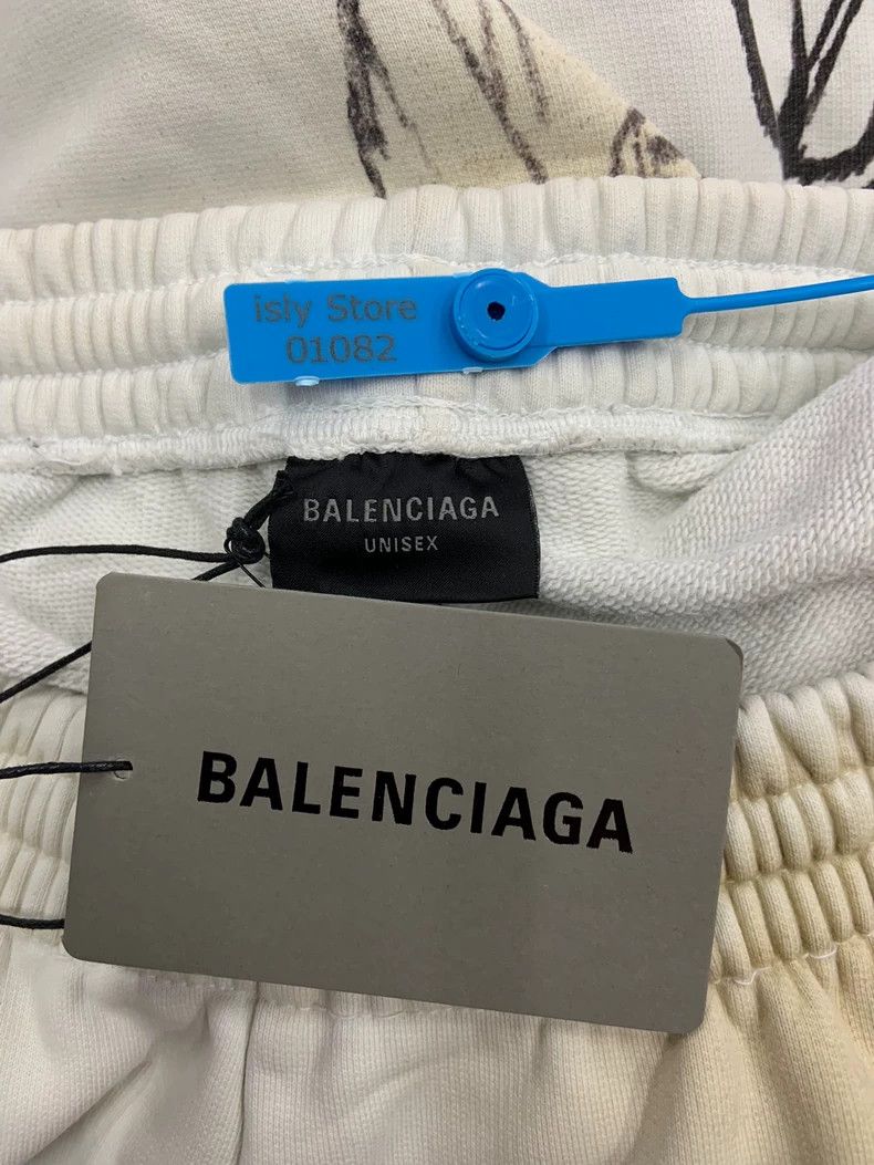 Balenciaga Balenciaga size S Pattern printed elastic waist and middle Size US 27 - 4 Thumbnail