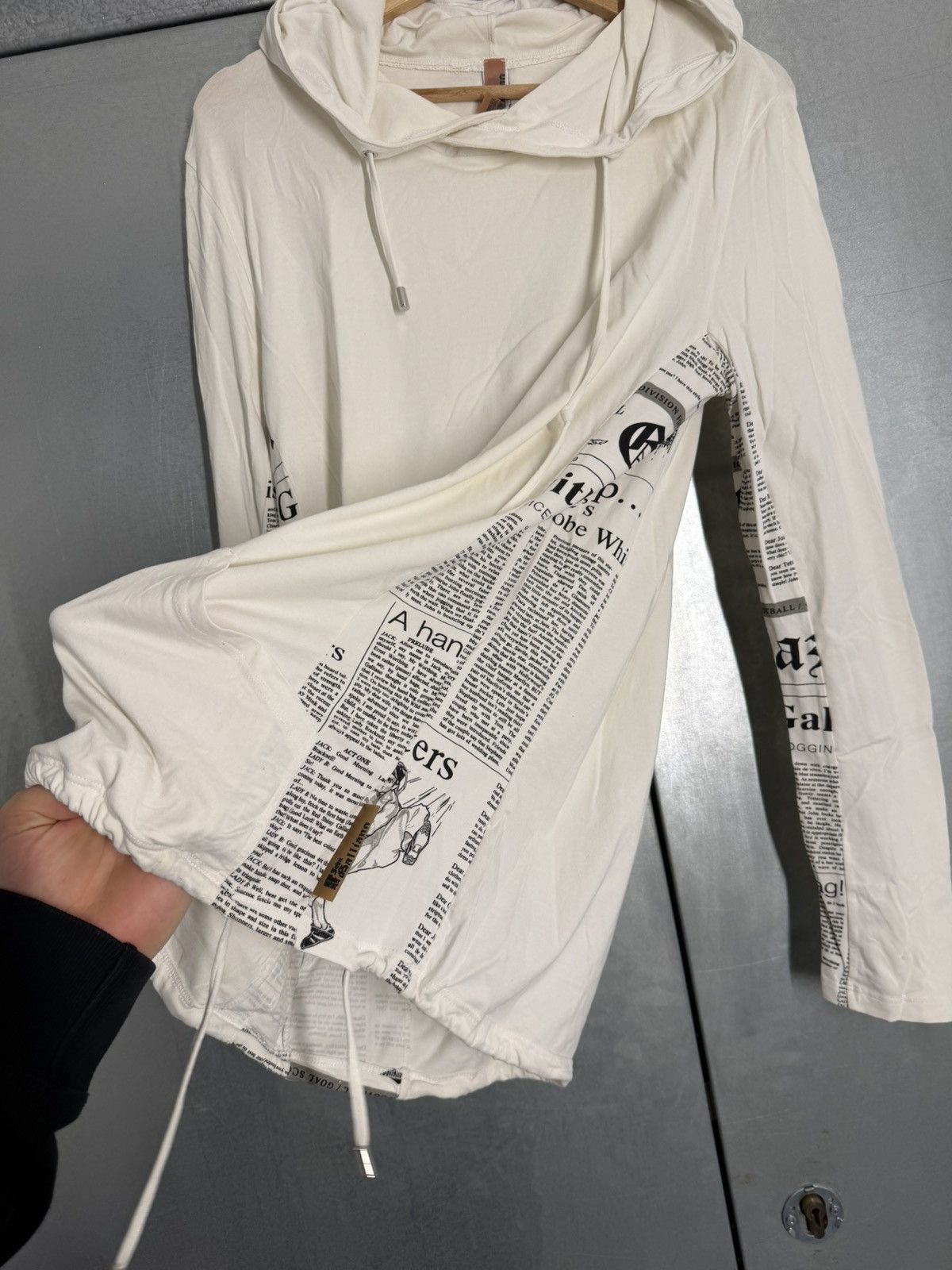 John Galliano John Galliano Gazette Light Hoodie Size US M / EU 48-50 / 2 - 6 Thumbnail