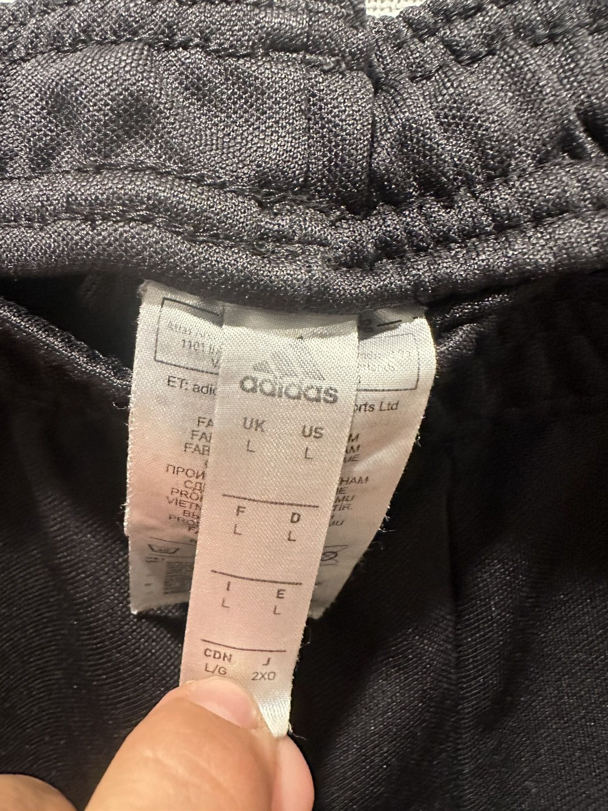 Adidas Adidas black sweats Size US 29 - 4 Thumbnail