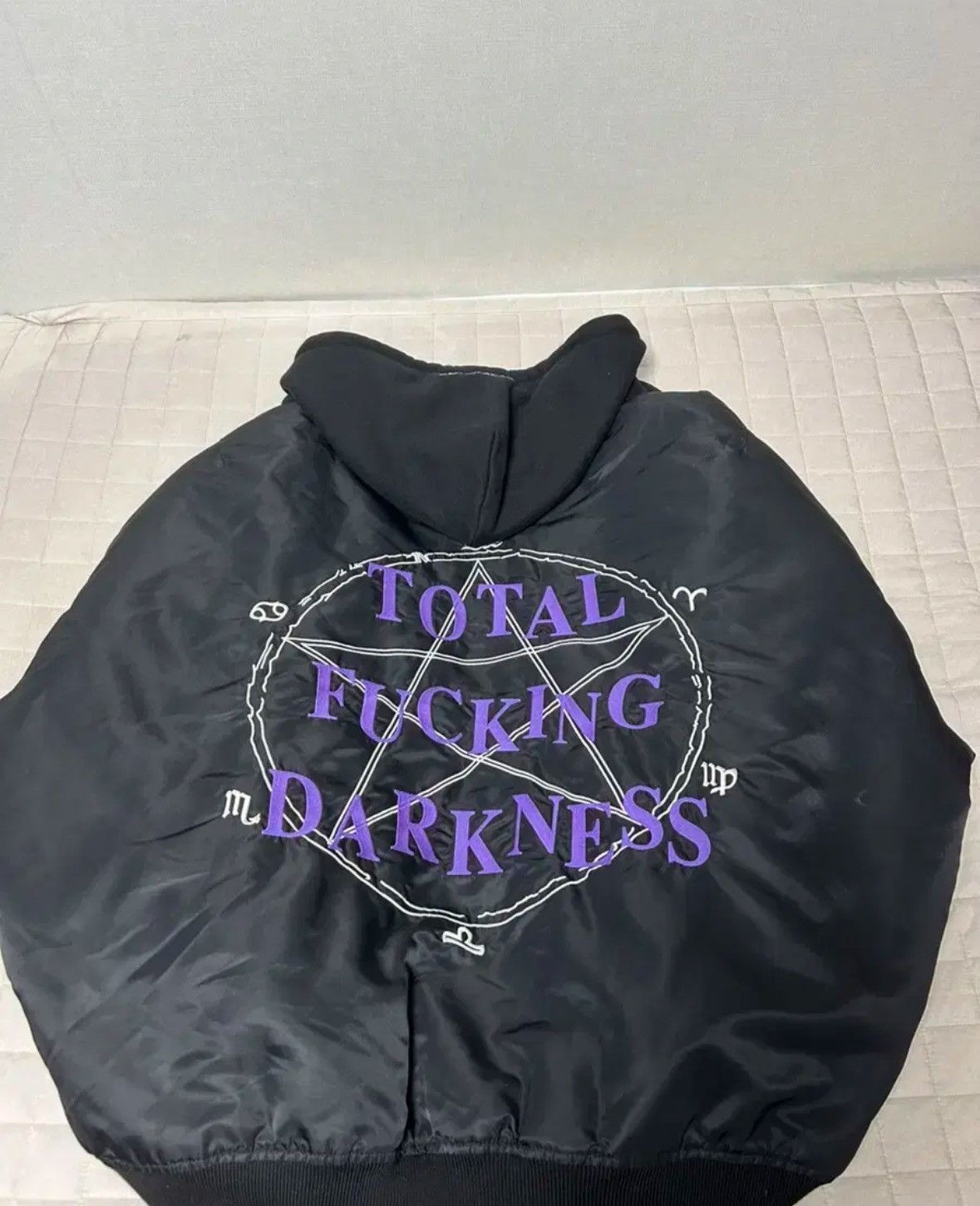 Vetements Total Fucking Darkness Bomber