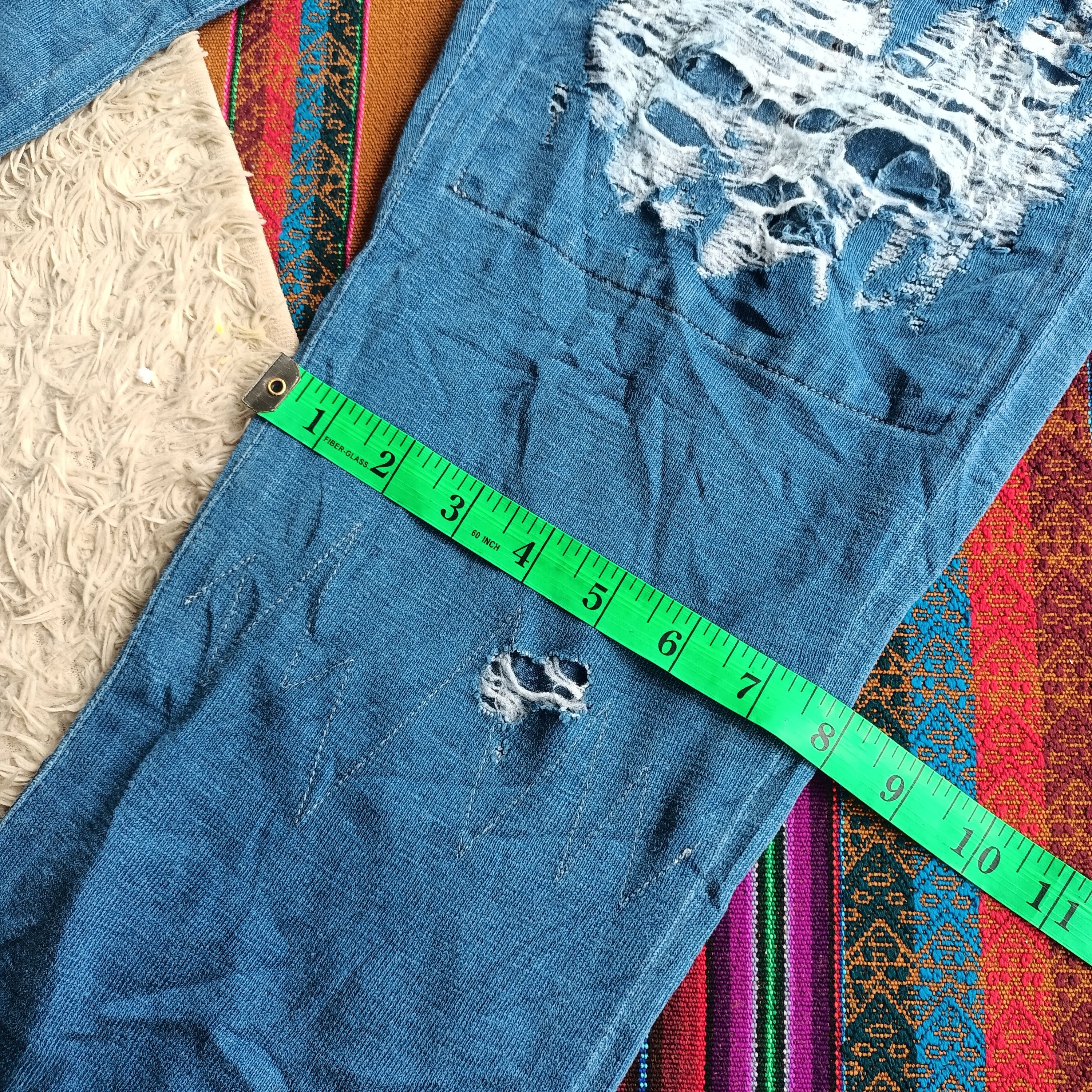TALKING ABOUT THE ABSTRACTION Talking About The Abstraction buckle back ripped pants Size US 31 - 19 Thumbnail
