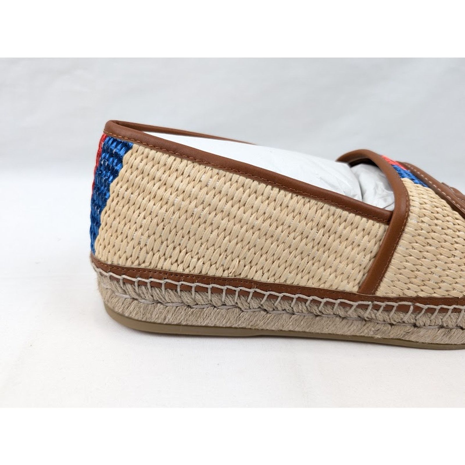 Gucci o1rshd1 Interlocking G Raffia Espadrilles in Multicolor Size US 9 / EU 42 - 4 Thumbnail