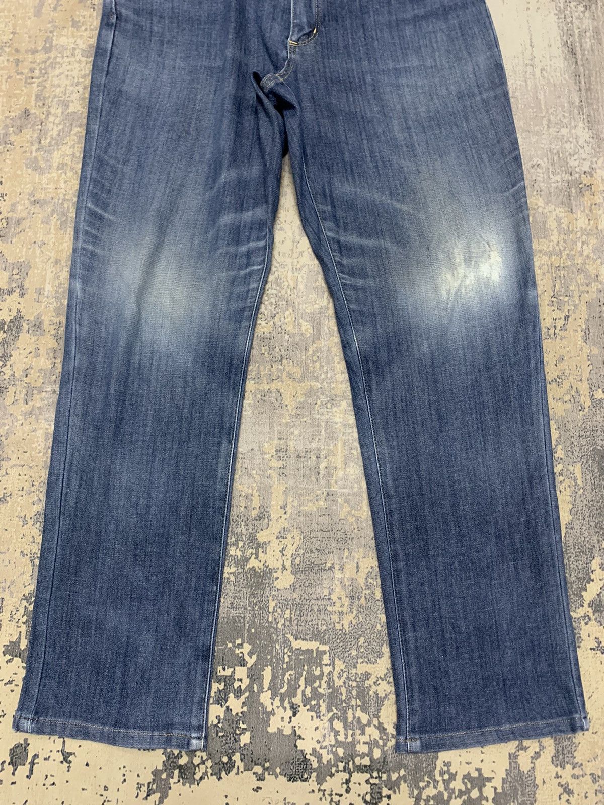 Edwin Edwin 503 Made In Japan Distressed Denim Jeans W33 Size US 33 - 4 Thumbnail