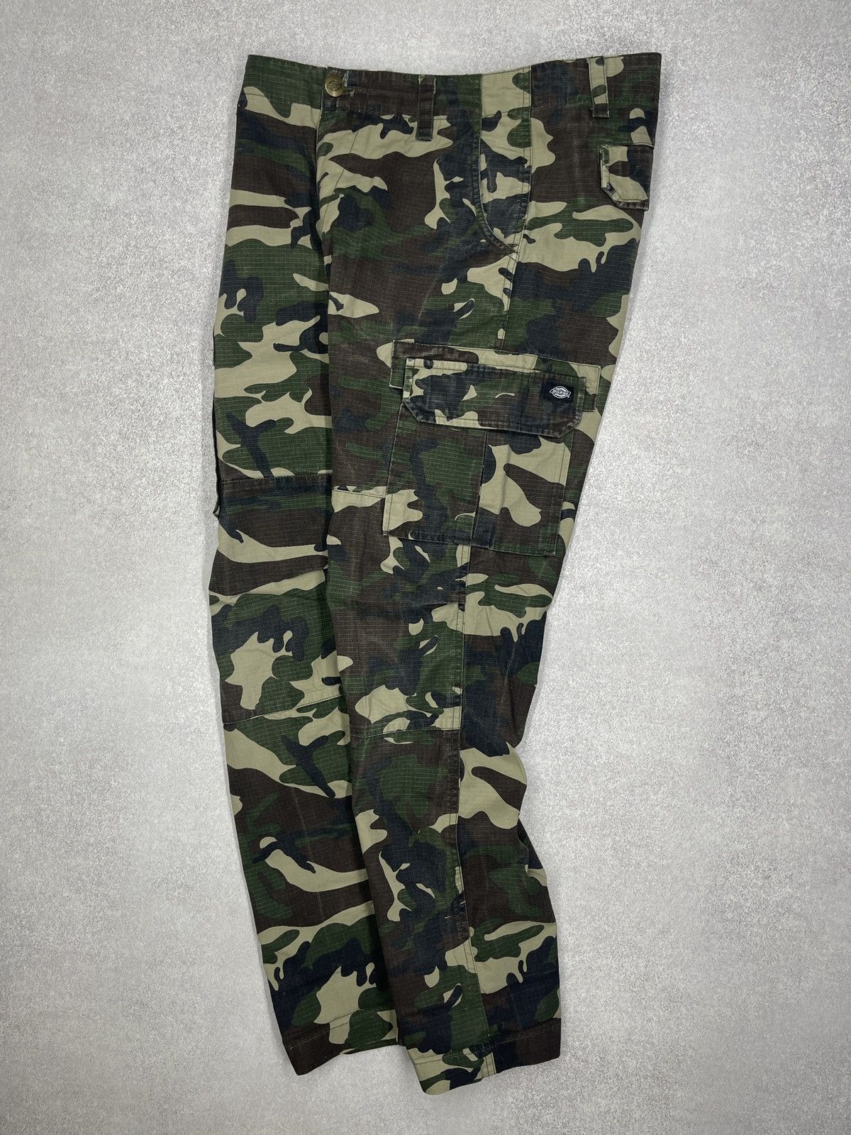 Dickies Mens Dickies Camo Cargo Pants Multipocket Size 32 Size US 32 / EU 48 - 4 Thumbnail