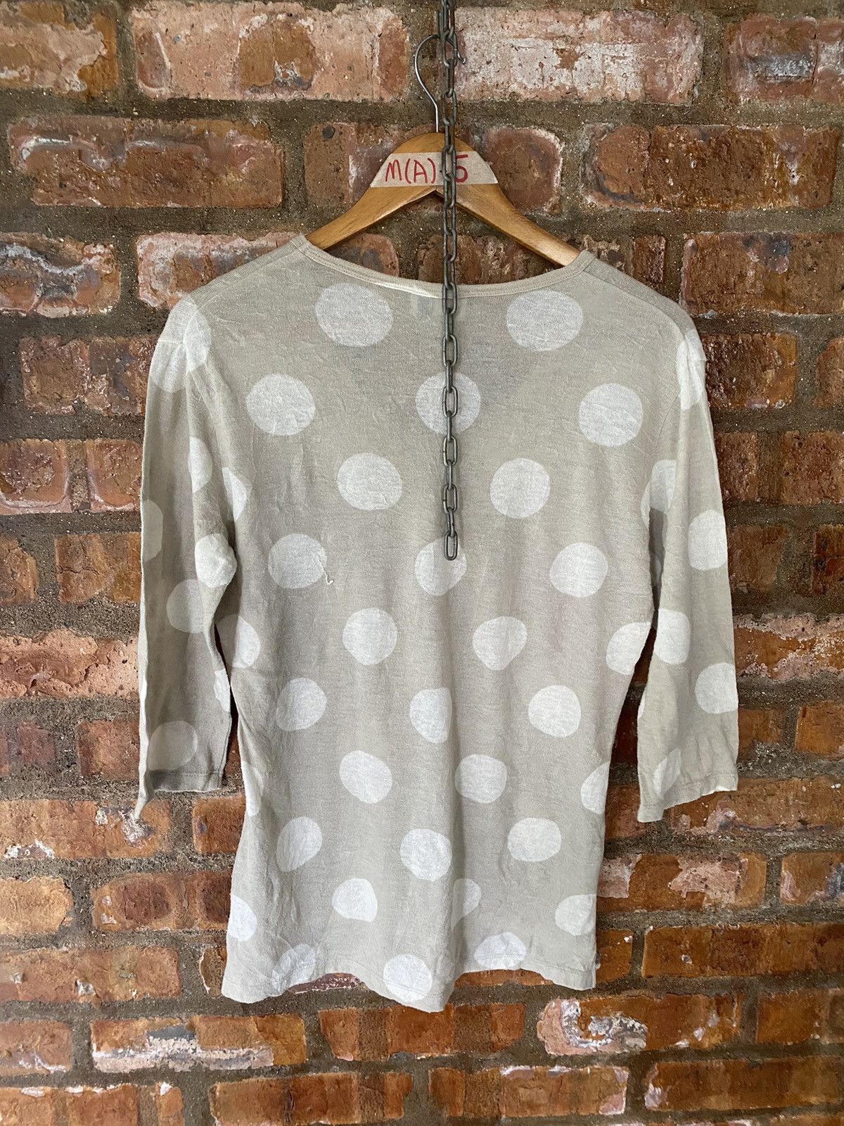 Vivienne Westwood 2000s Center logo embroidered polka dot 3/4 sleeve Size US M / EU 48-50 / 2 - 6 Thumbnail
