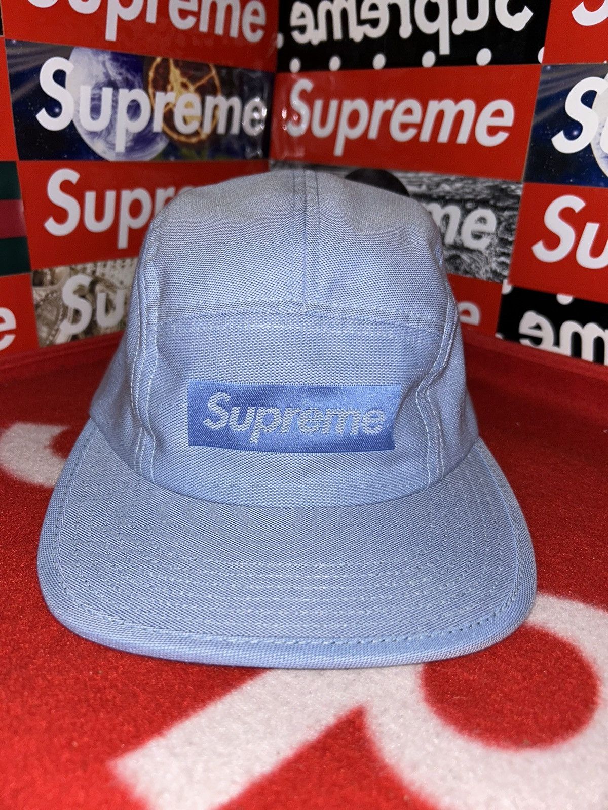 Supreme Supreme Jacquard Box Logo Camp Cap SS18 NEW Size ONE SIZE - 1 Thumbnail