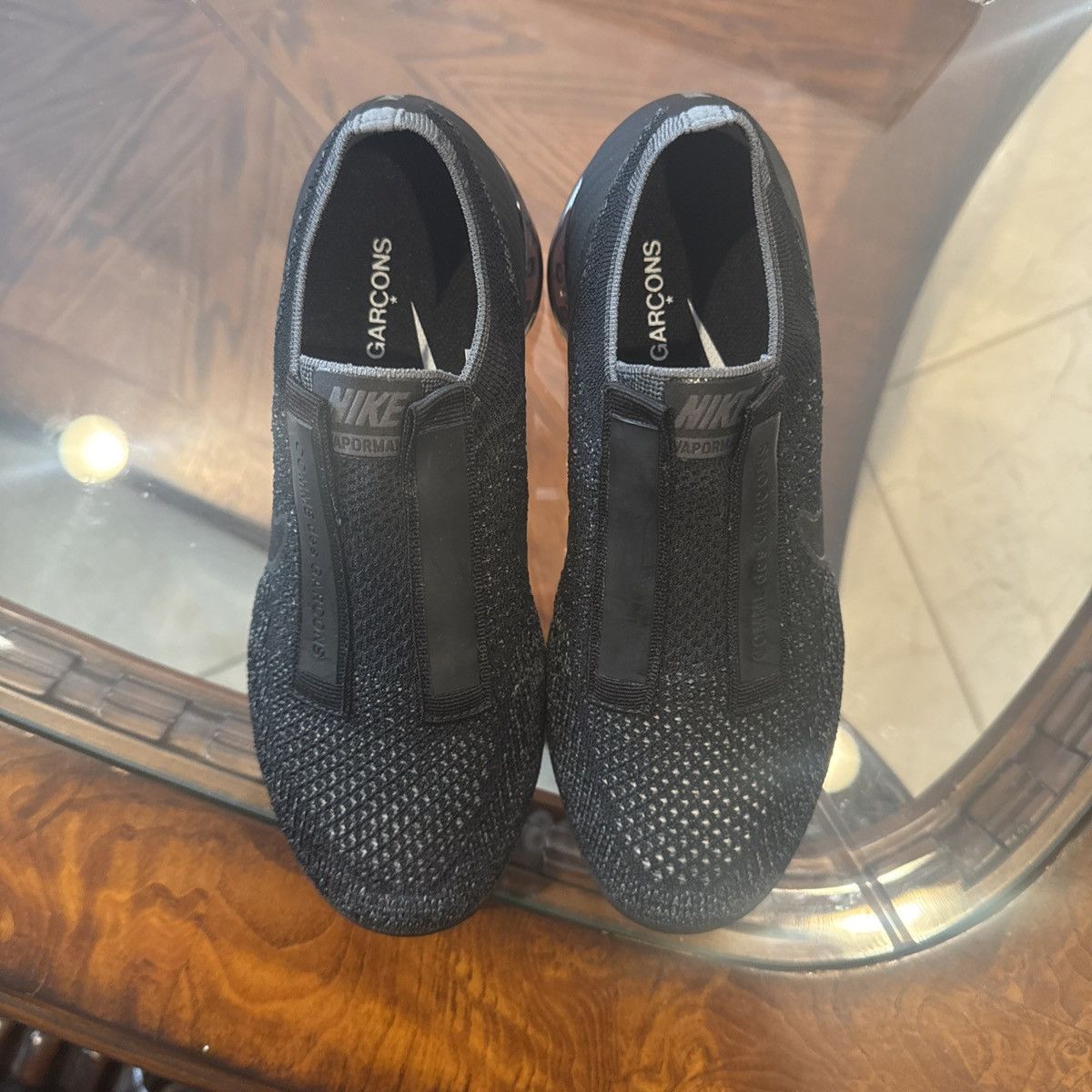 Comme des Garcons × Nike Nike Vapormax CDG Size 4.5 M/6 W - Brand New Size US 6 / IT 36 - 6 Thumbnail