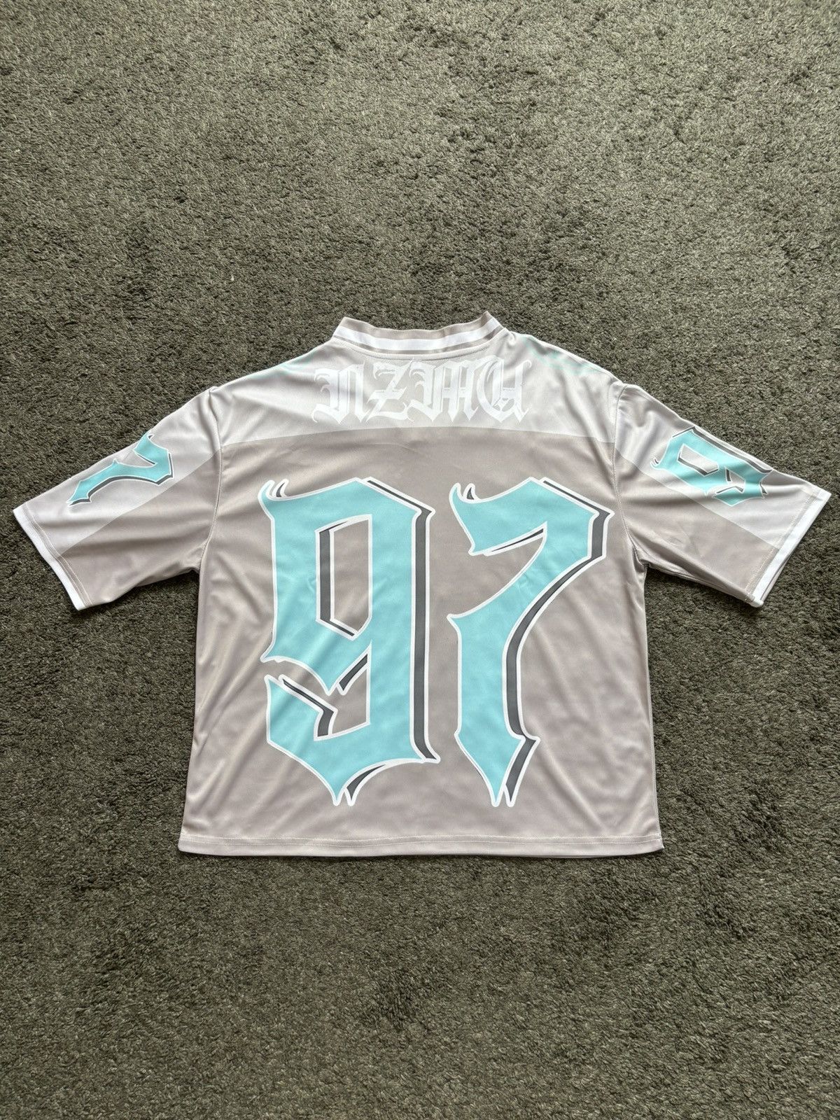 Japanese Brand × Vintage Vintage oversize unisex American football 87 gray jersey Size US M / EU 48-50 / 2 - 11 Thumbnail