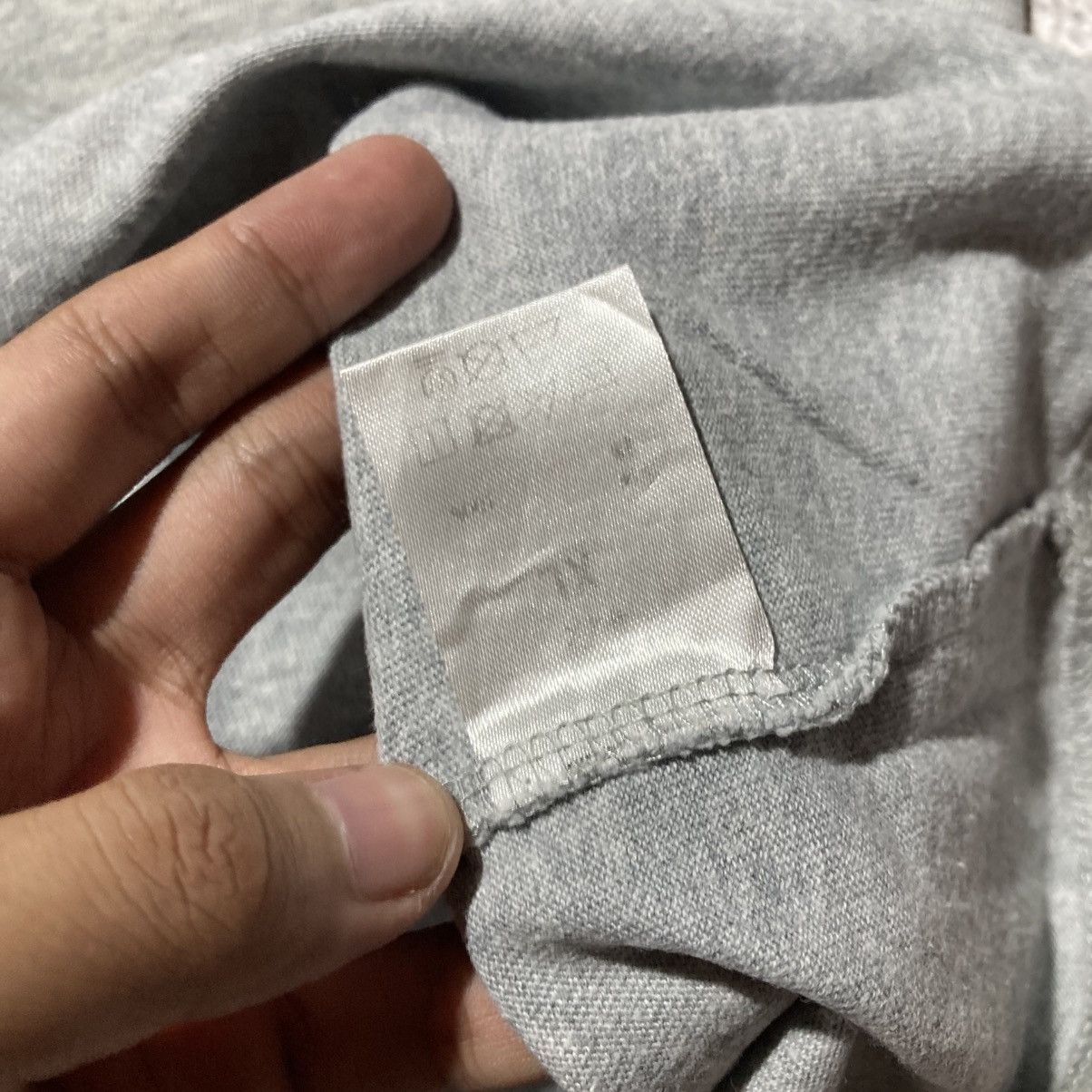 Number (N)ine Vintage Number (N)ine Spell Out Box Logo T-shirt Grey Size US L / EU 52-54 / 3 - 14 Thumbnail