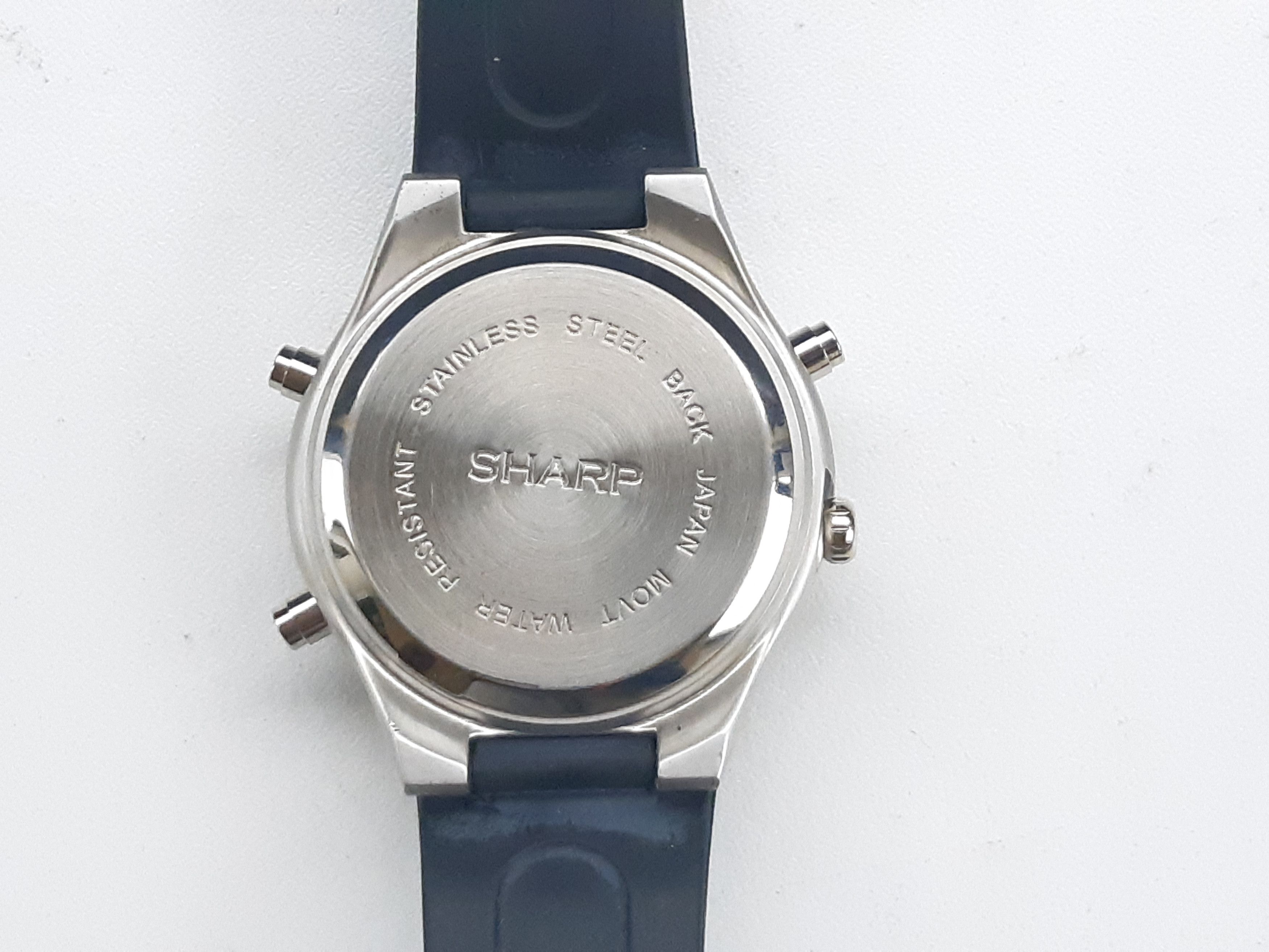 Other Vintage 90s SHARP Quartz Ana-Digi watch NOS Size ONE SIZE - 5 Thumbnail