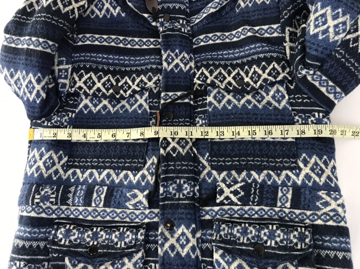 Japanese Brand Power To The People Culture Mix Navajo Padded Jacket Aztec Size M / US 6-8 / IT 42-44 - 10 Thumbnail