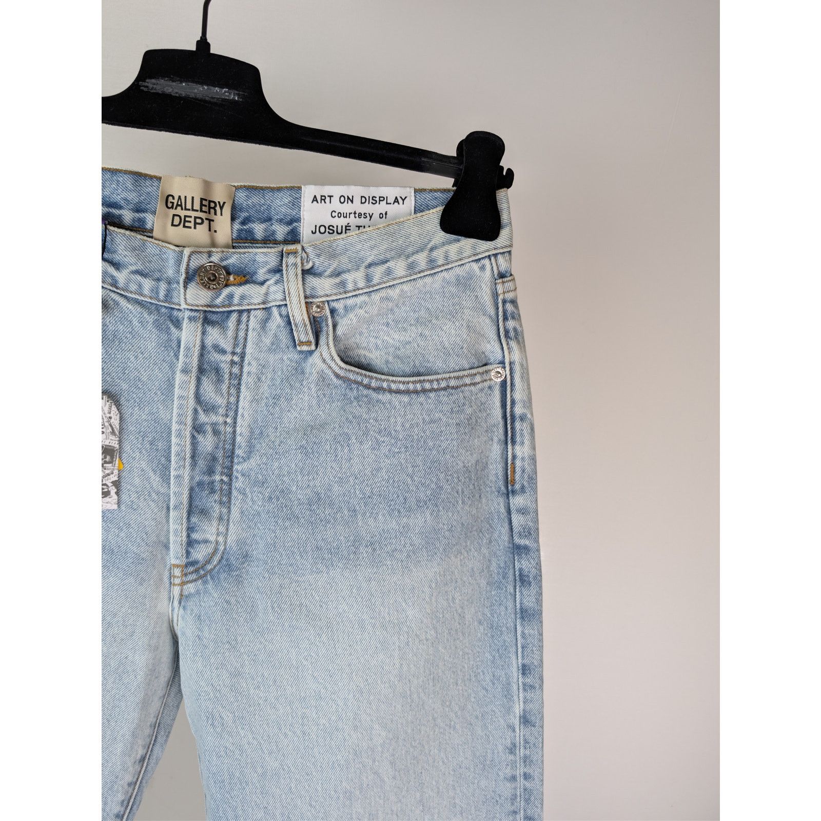 Gallery Dept. o1rshd1 Size: 34 x 32 / Melrose Denim Pants in Indigo Size US 34 / EU 50 - 5 Thumbnail