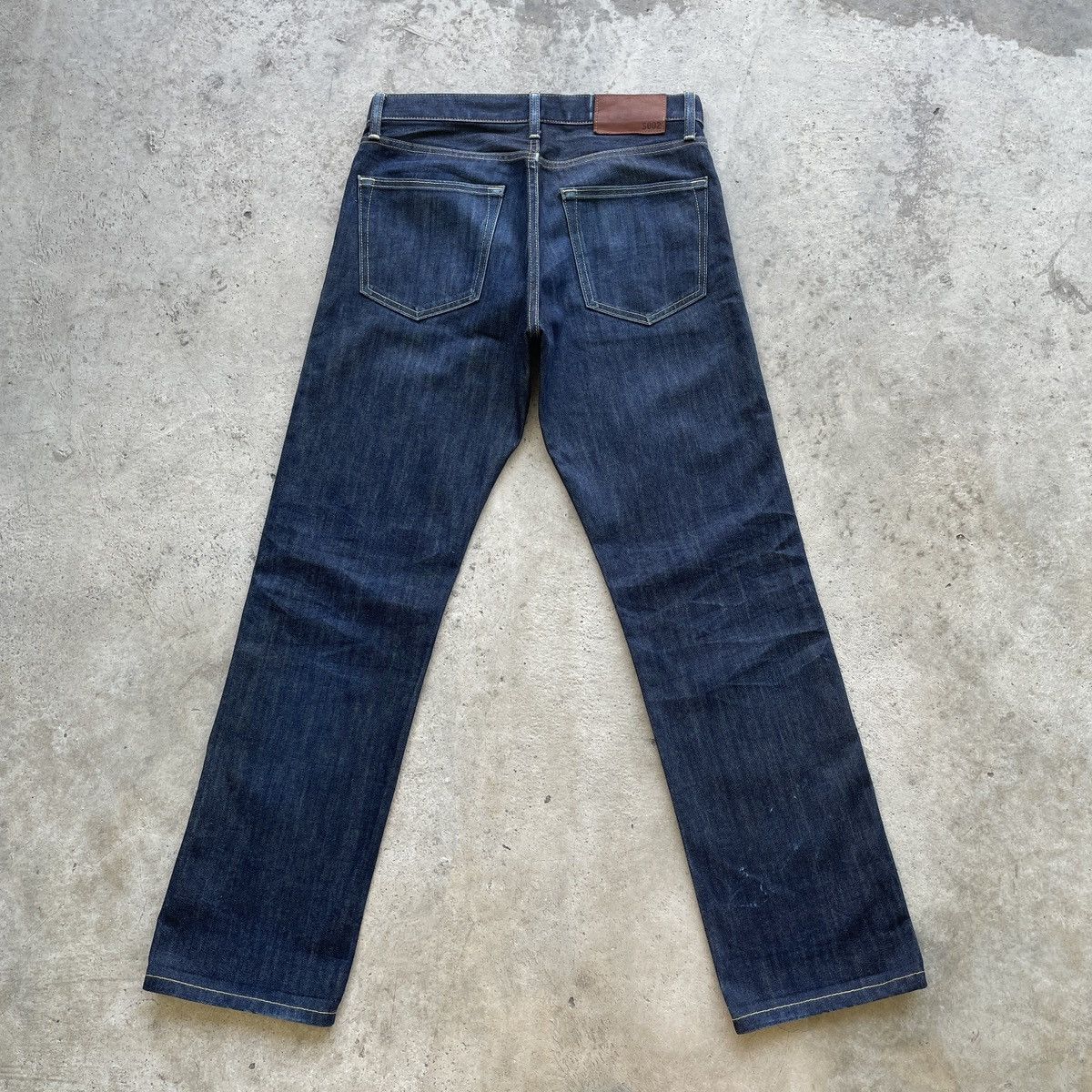 Japanese Brand W31x30.5💥 Vintage Japanese Dark Blue Denim Jeans Pants Size US 31 - 12 Thumbnail