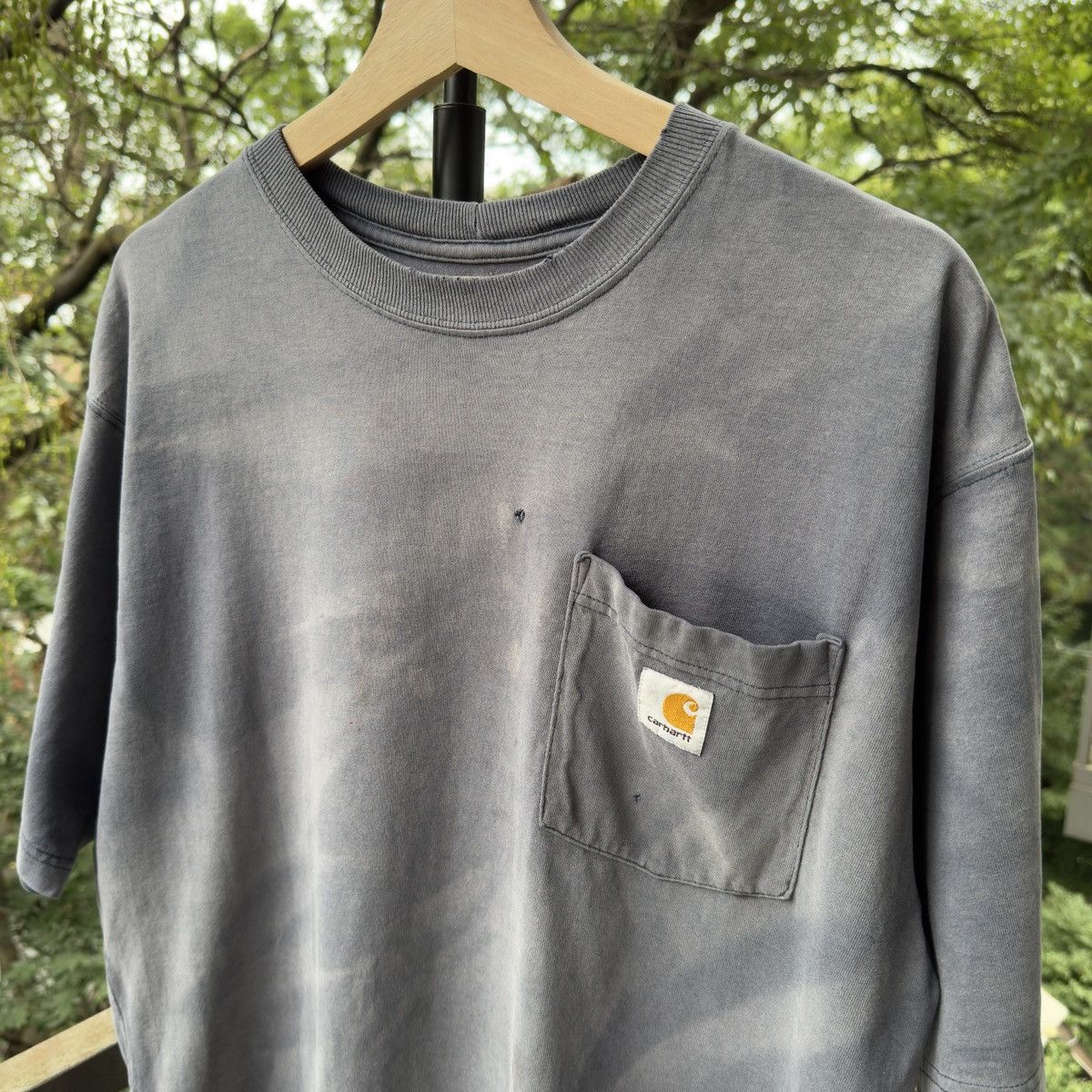 Carhartt Carhartt Thrashed Faded Dirty Distressed Shirt ERD Grunge Size US M / EU 48-50 / 2 - 6 Thumbnail