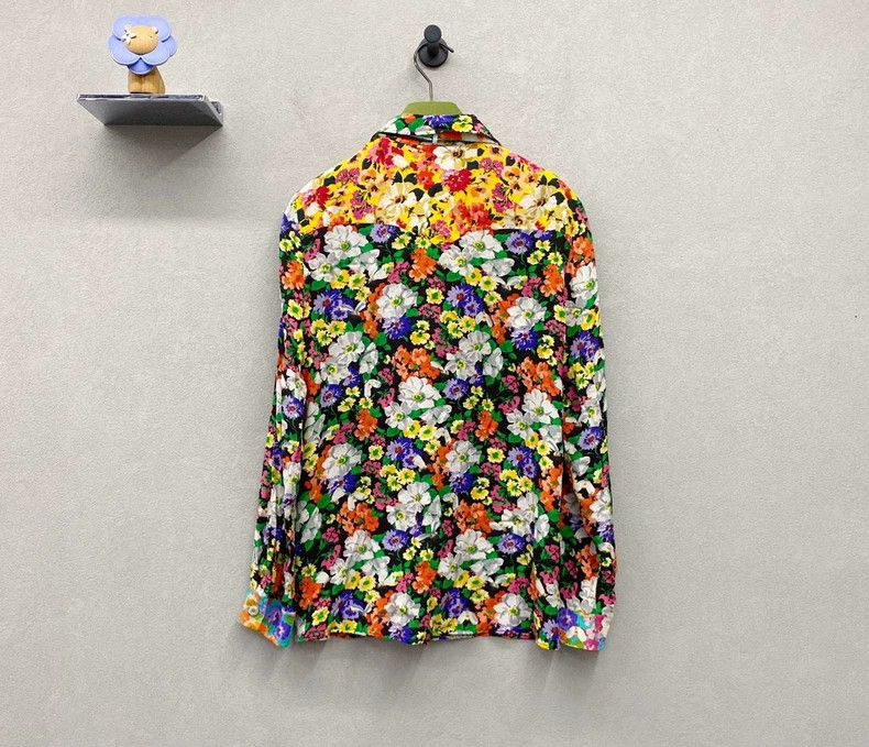 Gucci GucciLace-on flower shirt 2503-Nextarrow Size US XS / EU 42 / 0 - 2 Thumbnail