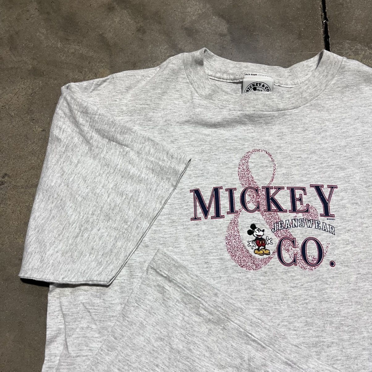 Mickey & Co. Vintage Mickey & Co Jeanswear T shirt Embroidered 90s USA Size US L / EU 52-54 / 3 - 5 Thumbnail