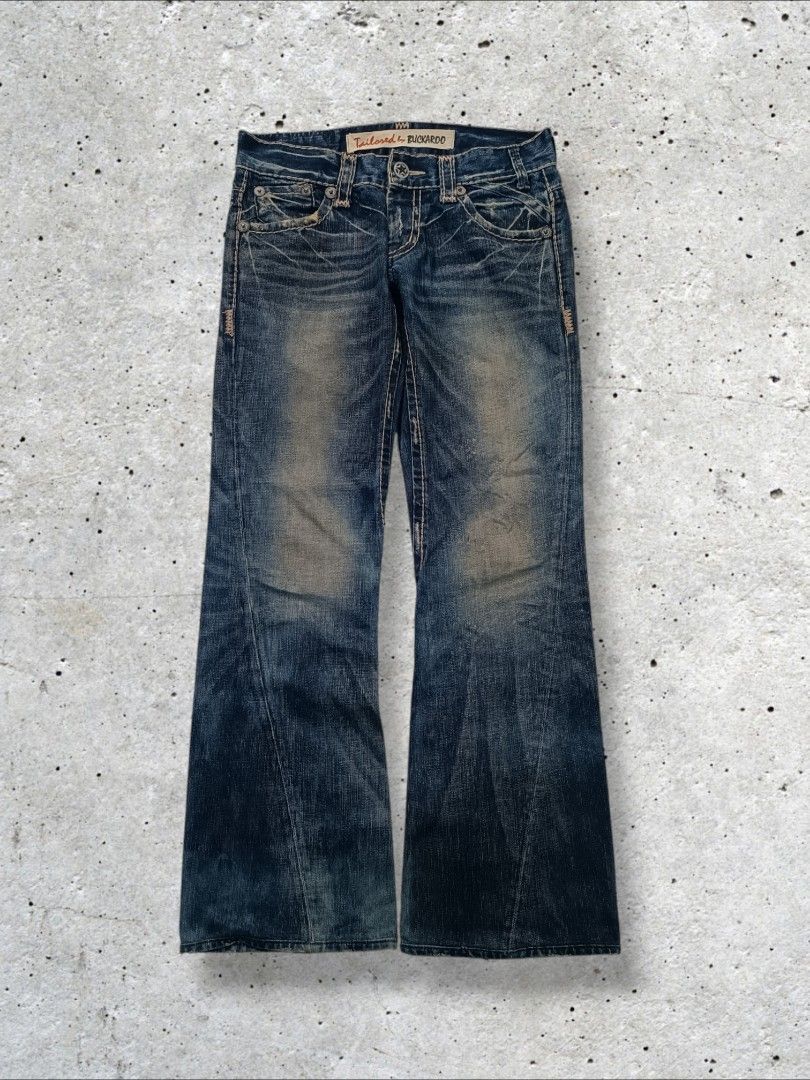 Beauty Beast × Hysteric Glamour × Japanese Brand 💥flare💥Japanese Denim bootcut Size US 33 - 2 Thumbnail