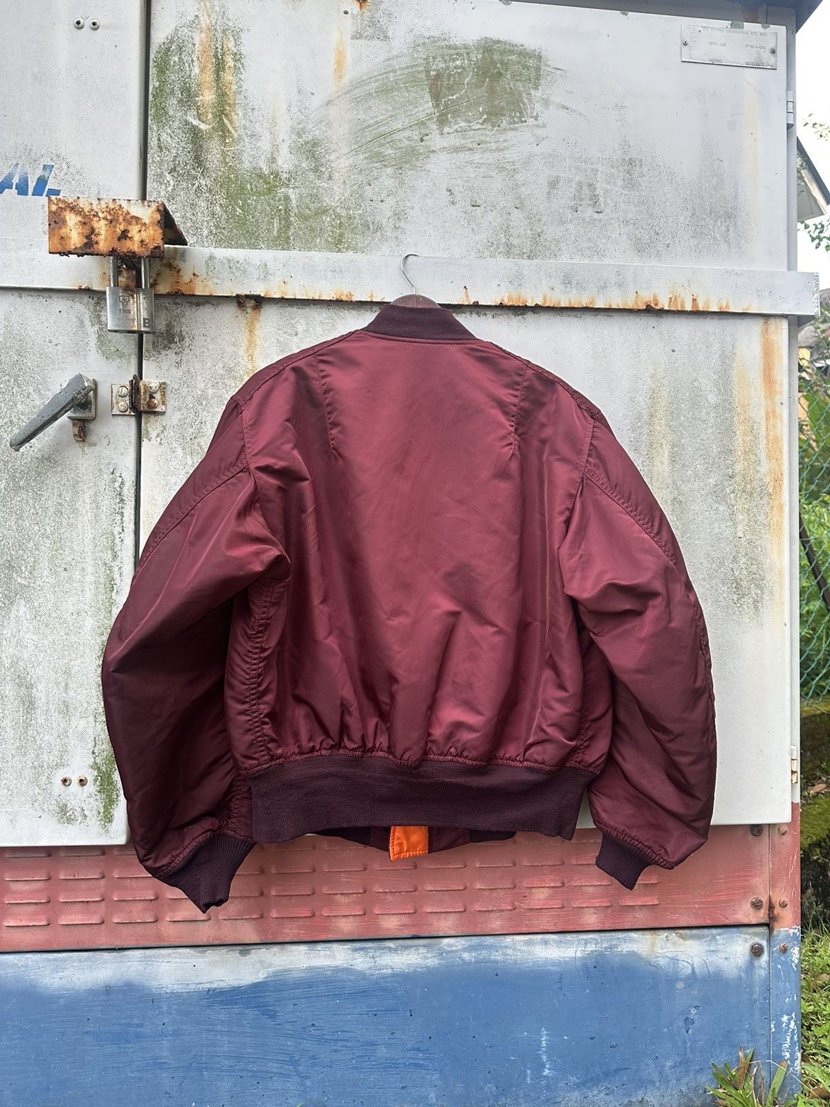 Alpha Industries Vintage Alpha Industries MA1 Man Intermediate Bomber Jacket Size US XL / EU 56 / 4 - 9 Thumbnail