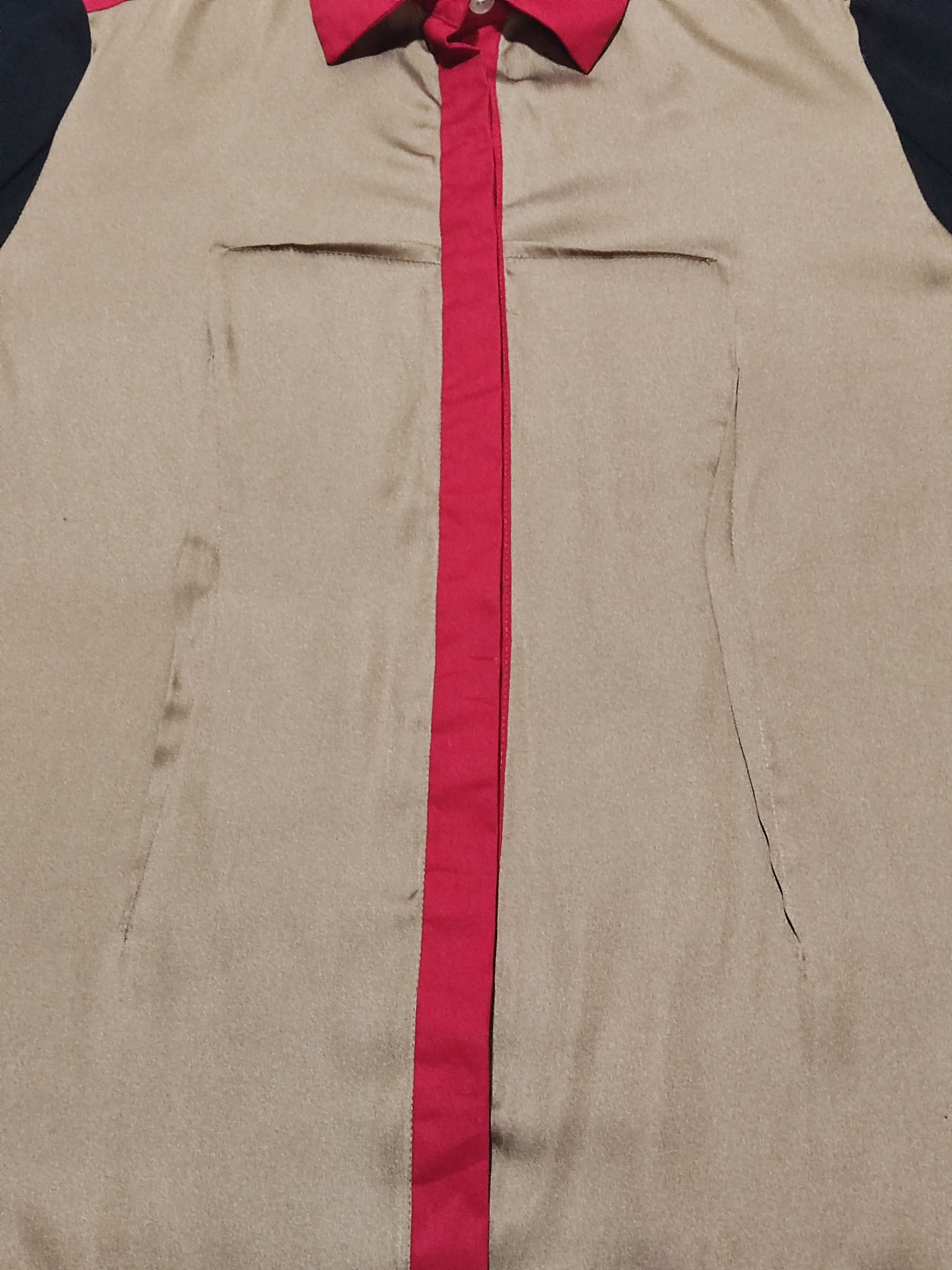 GU × Undercover GU x Undercover Tri-Tone Colorblock Button Up Shirts Size M / US 6-8 / IT 42-44 - 3 Thumbnail