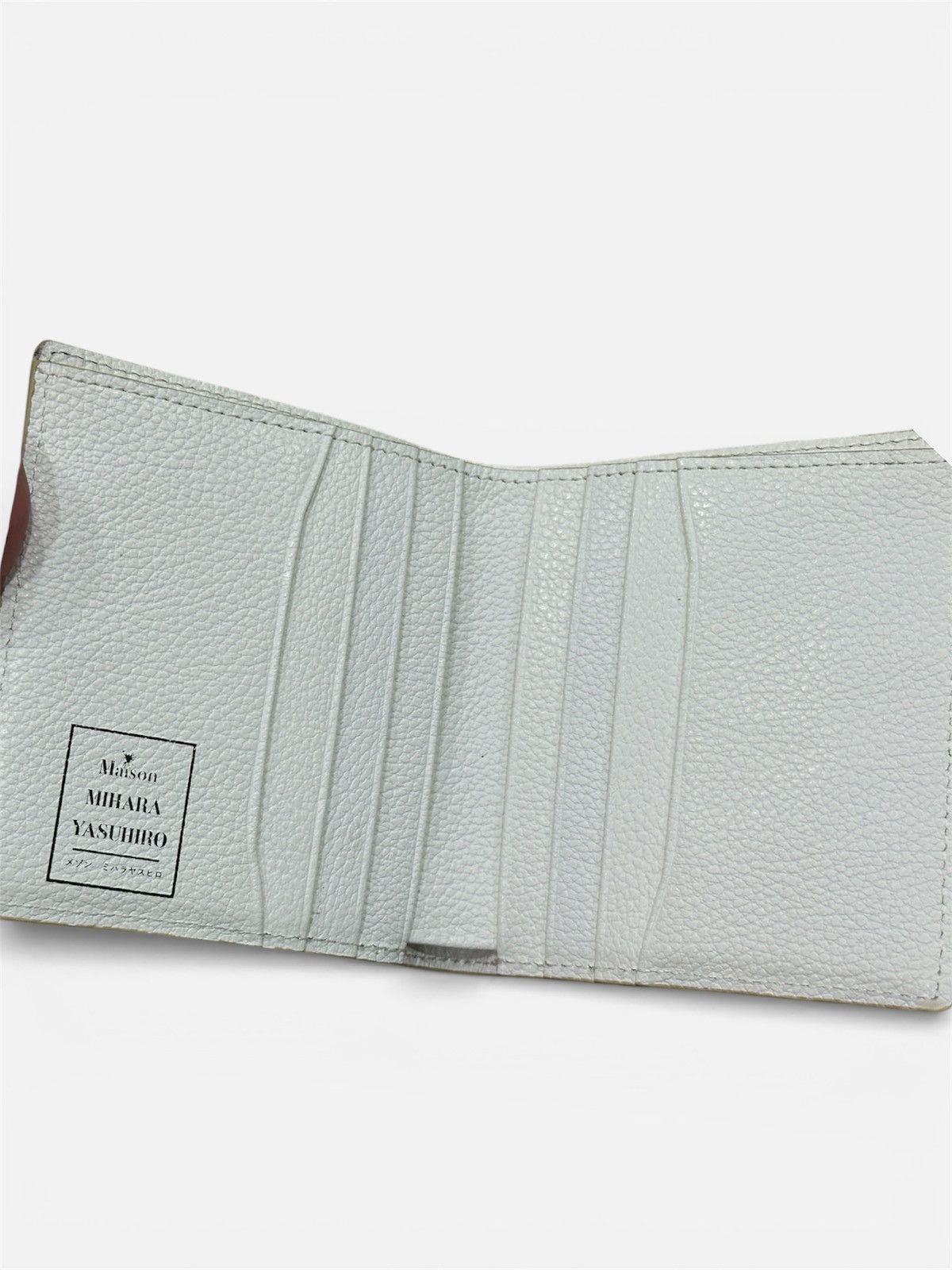 Maison MIHARA YASUHIRO Maison MIHARA YASUHIRO Folded Wallet & Coin Purse Size ONE SIZE - 2 Thumbnail
