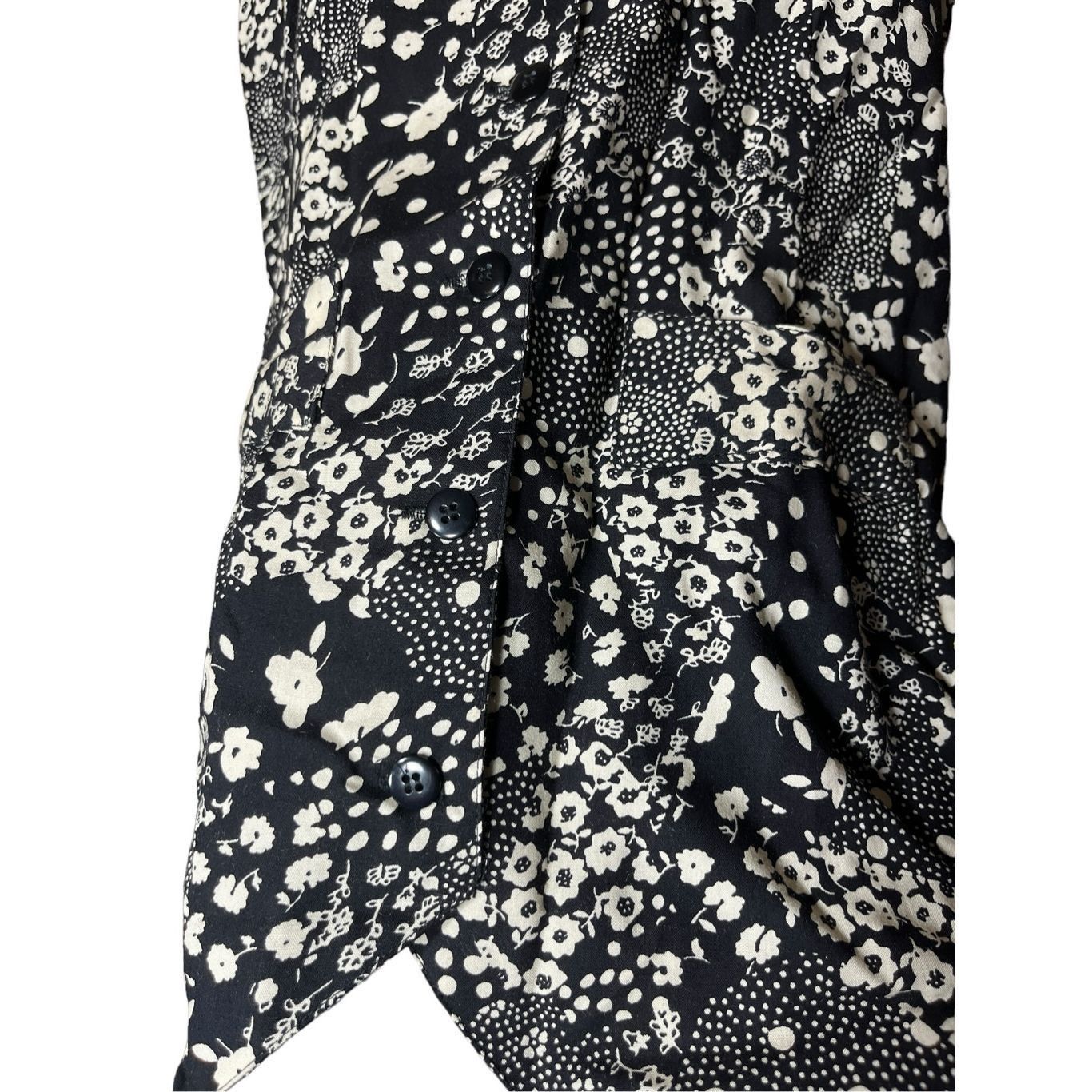 Other Vintage Pinky 90s Floral Print Patchwork Button Up Sleeveles Size M / US 6-8 / IT 42-44 - 4 Thumbnail